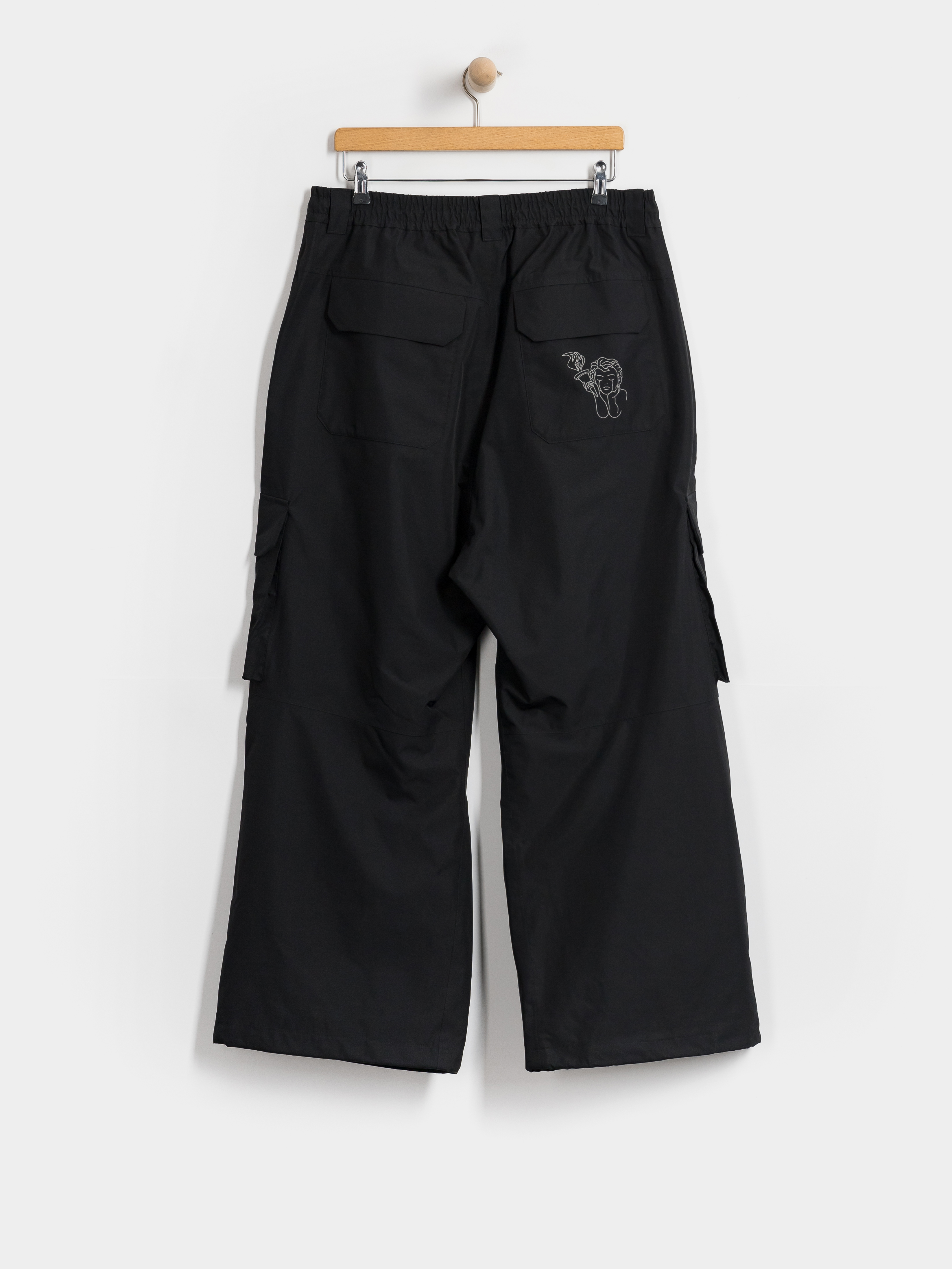 Pentru bărbați Pantaloni pentru snowboard Beyond Medals Park Cargo 2L (black)