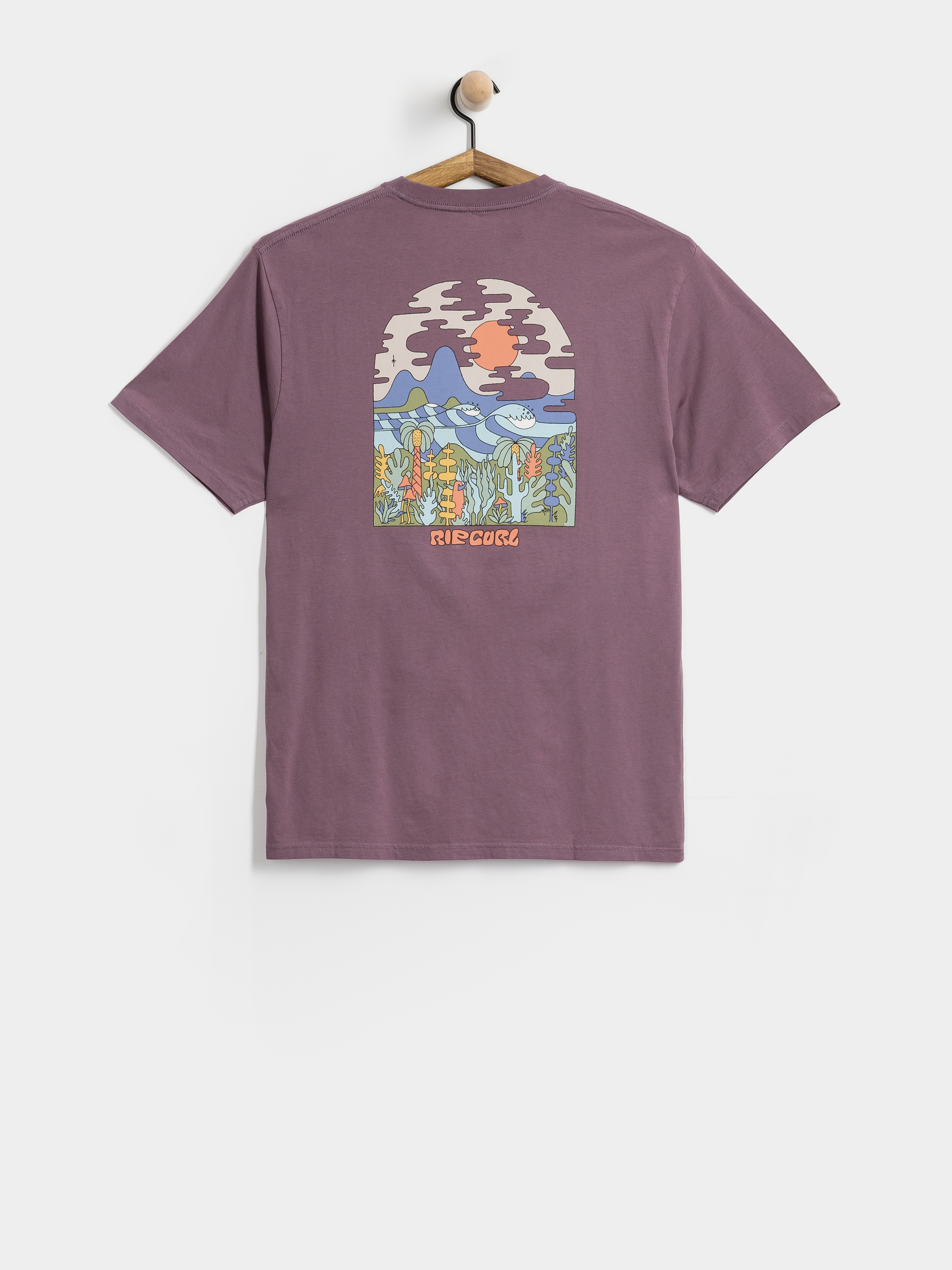 Tricou Rip Curl Pacific Rinse Higgins (dusty purple)