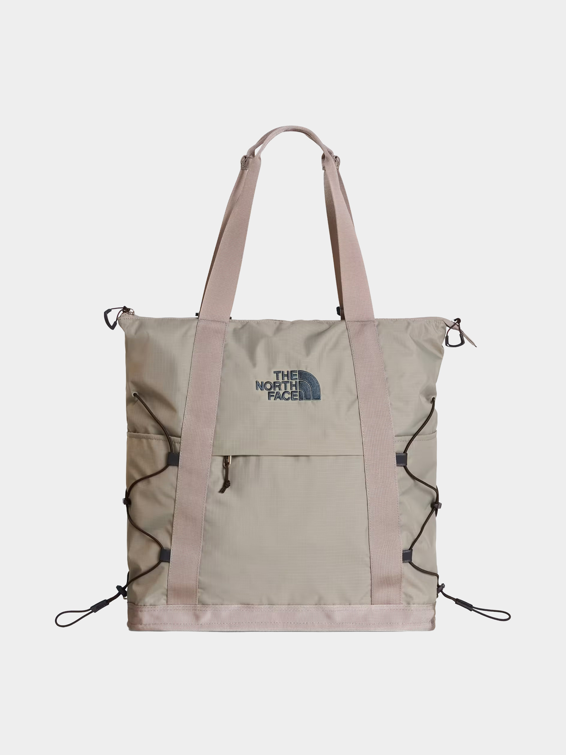 Poșetă The North Face Borealis Tote (stone slab/dark chestnu)