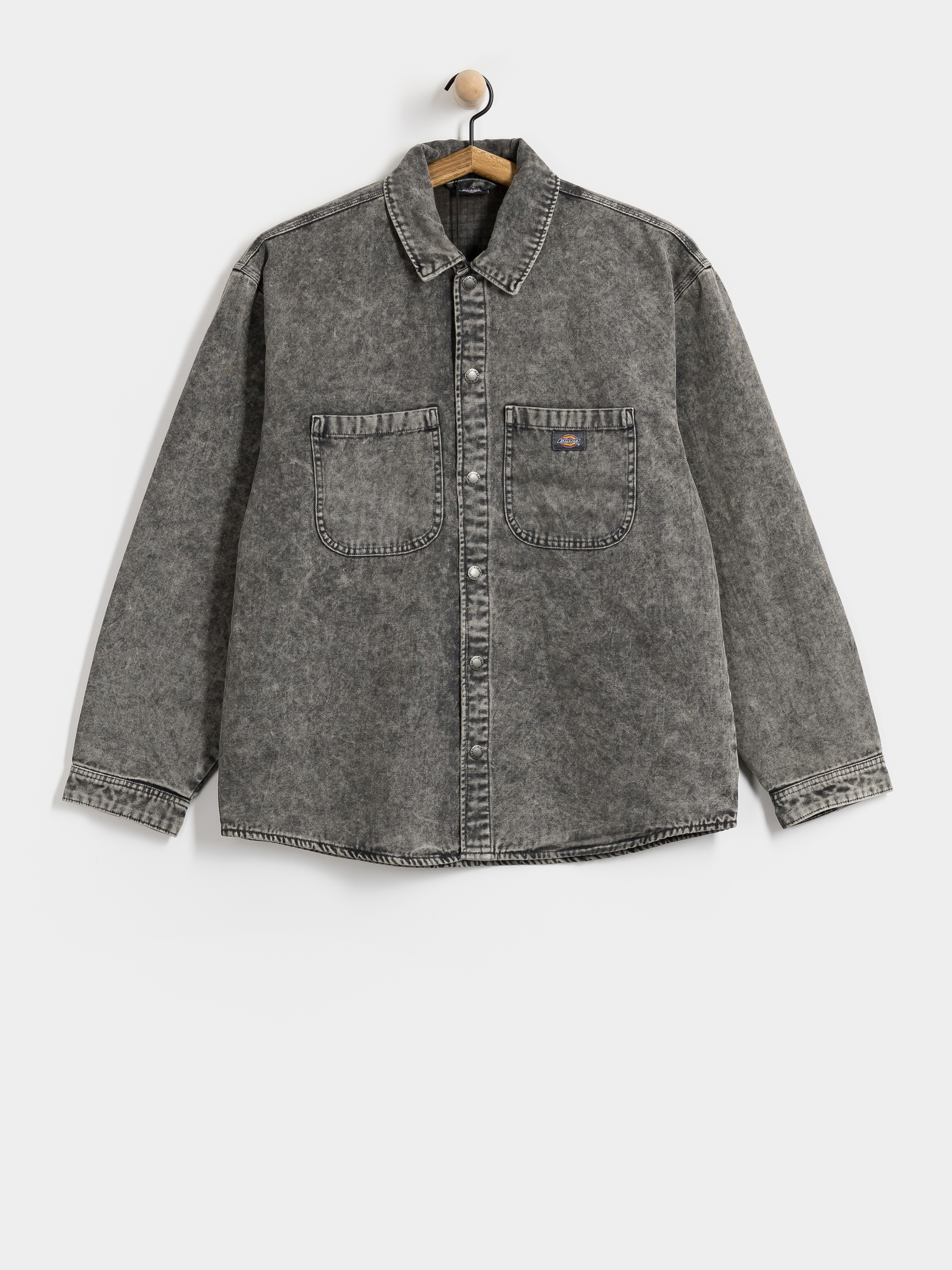 Cămașă Dickies Flannel Lined Canvas Shacket (charcoal)