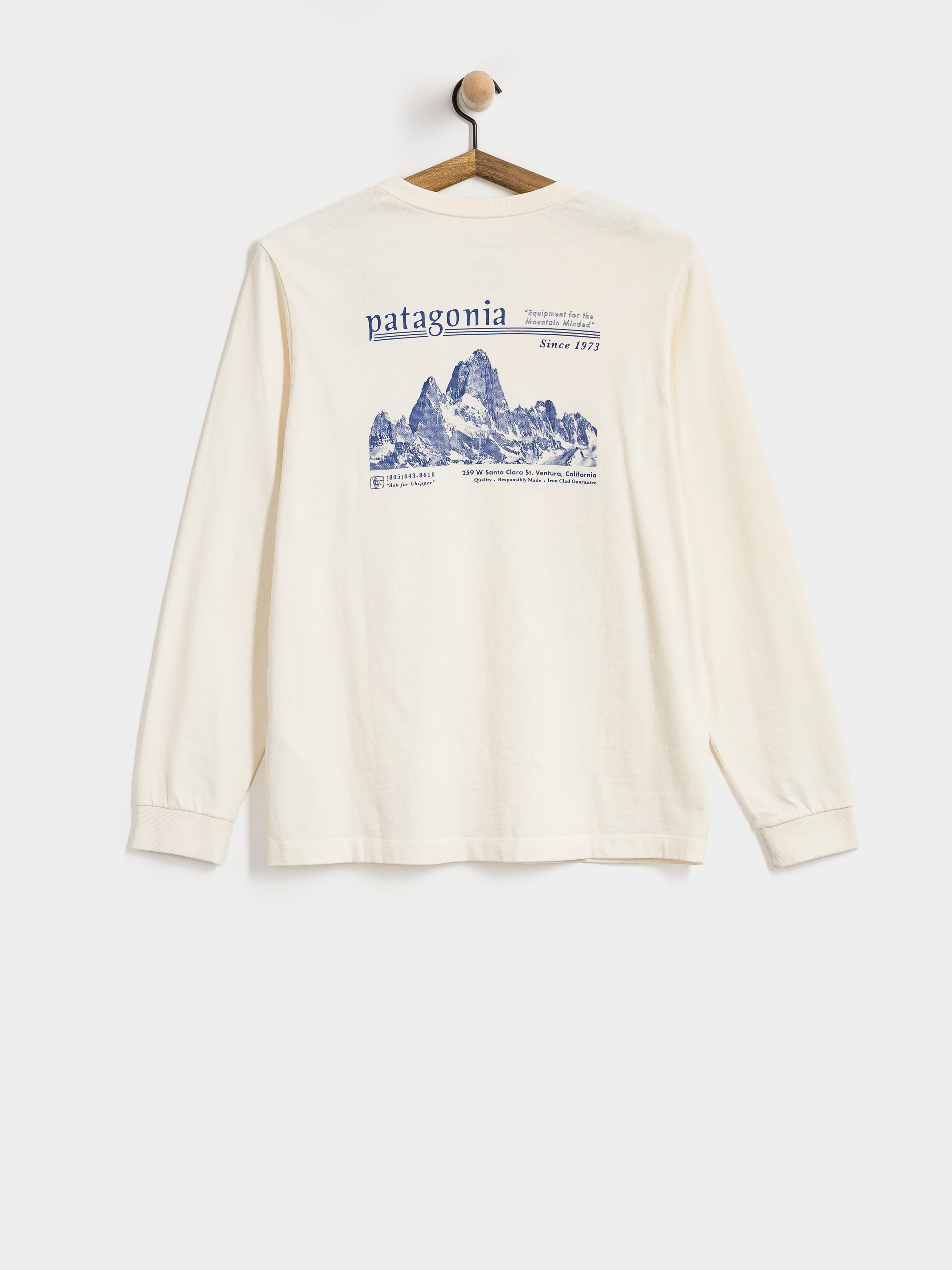 Longsleeve Patagonia MW Hut Tripper Skyline