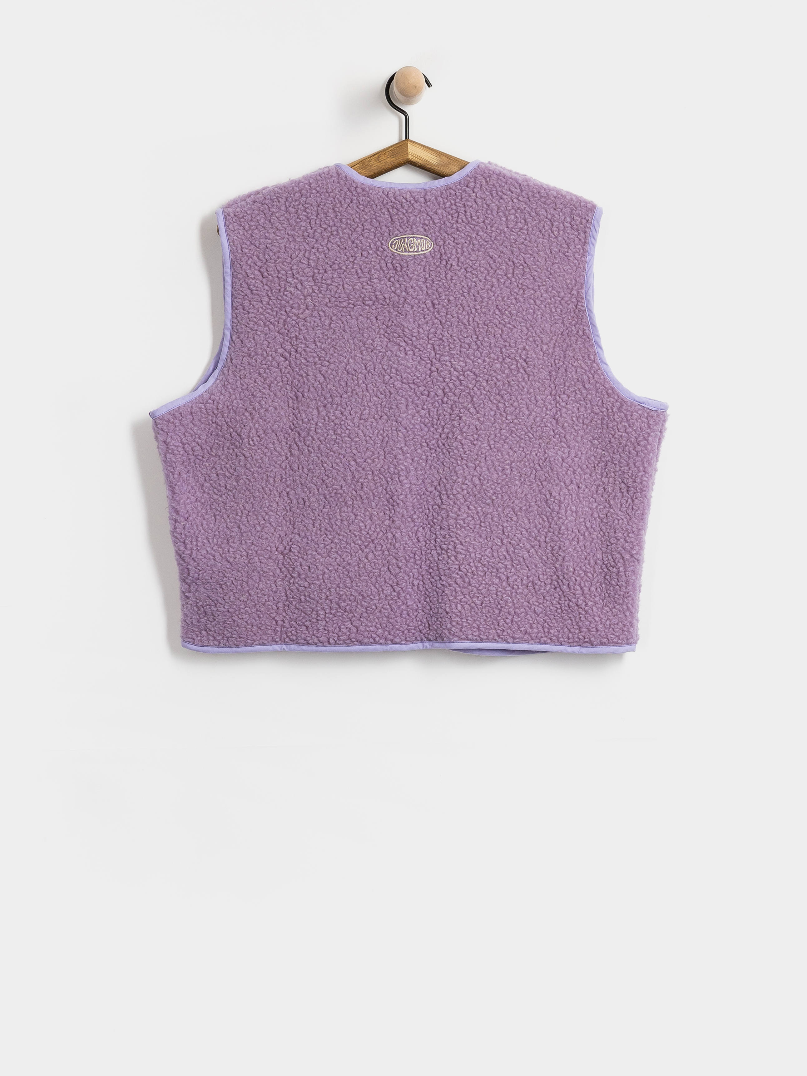 Vestă Jungmob Merino Boxy Wmn (lila)