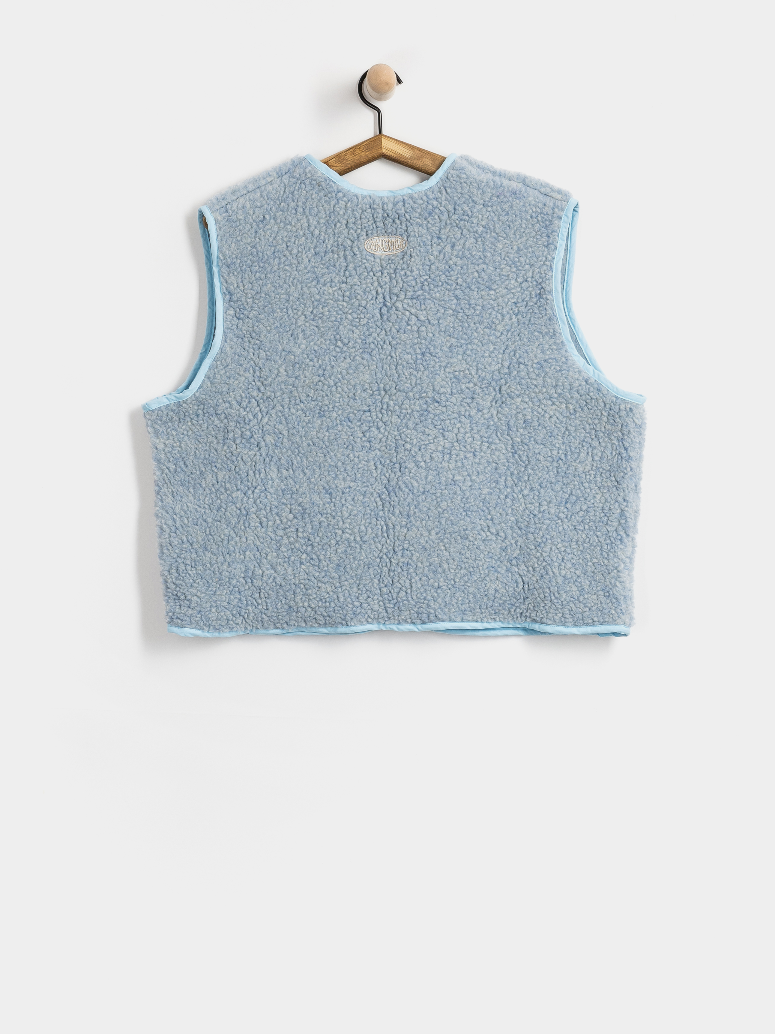 Vestă Jungmob Merino Boxy Wmn (cloudy mist)