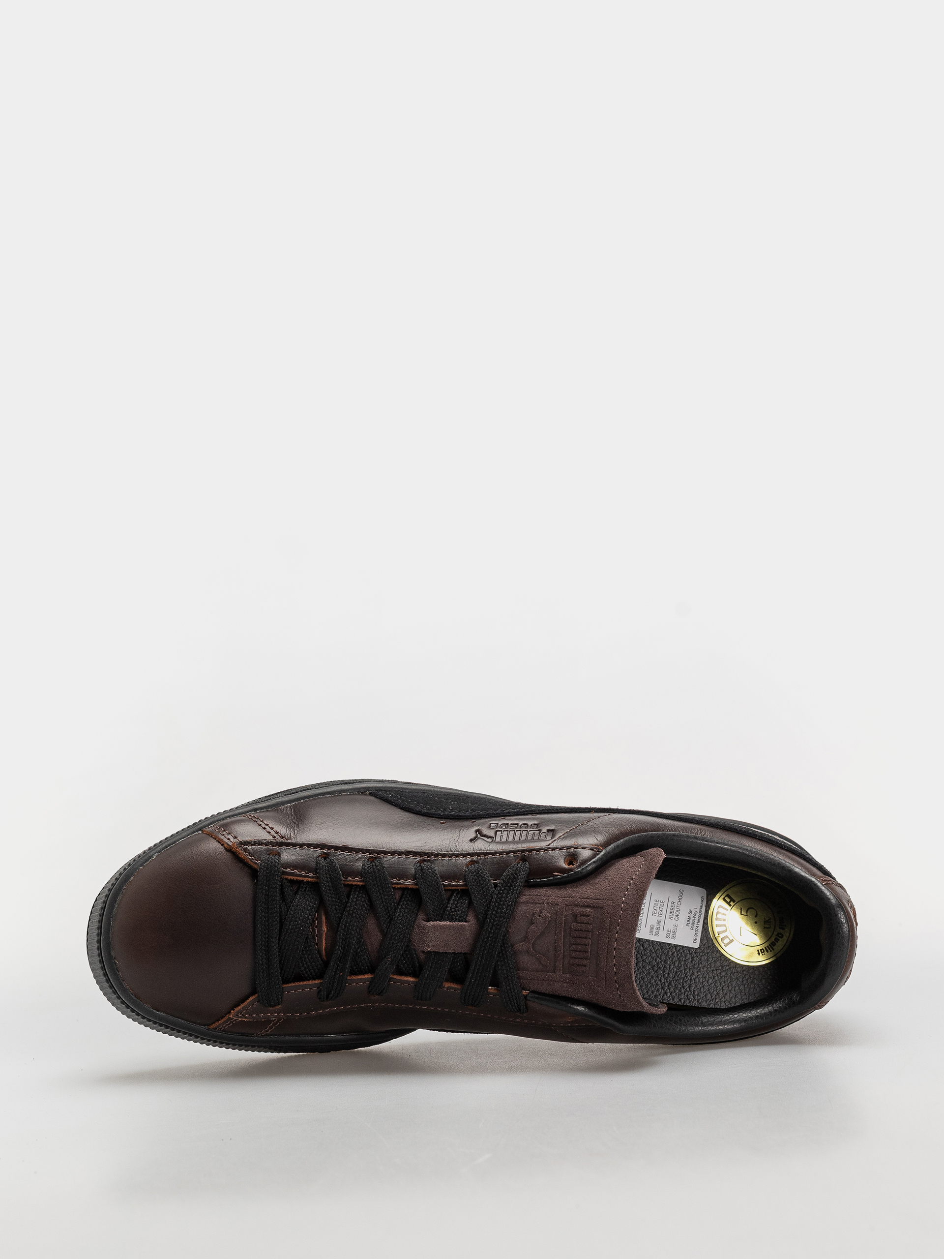 Pantofi Puma Suede Dressed (leather brown/puma black)
