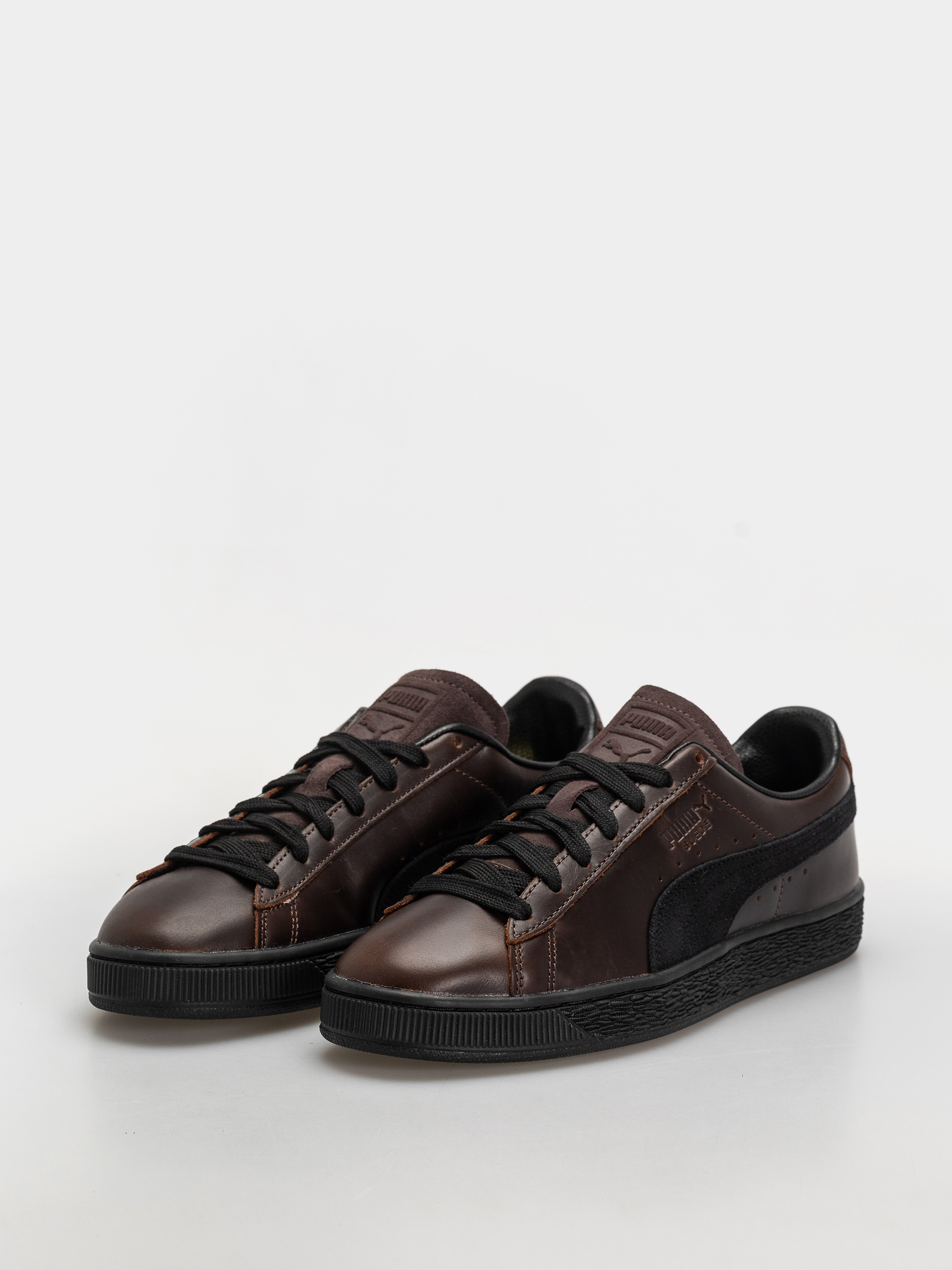 Pantofi Puma Suede Dressed (leather brown/puma black)