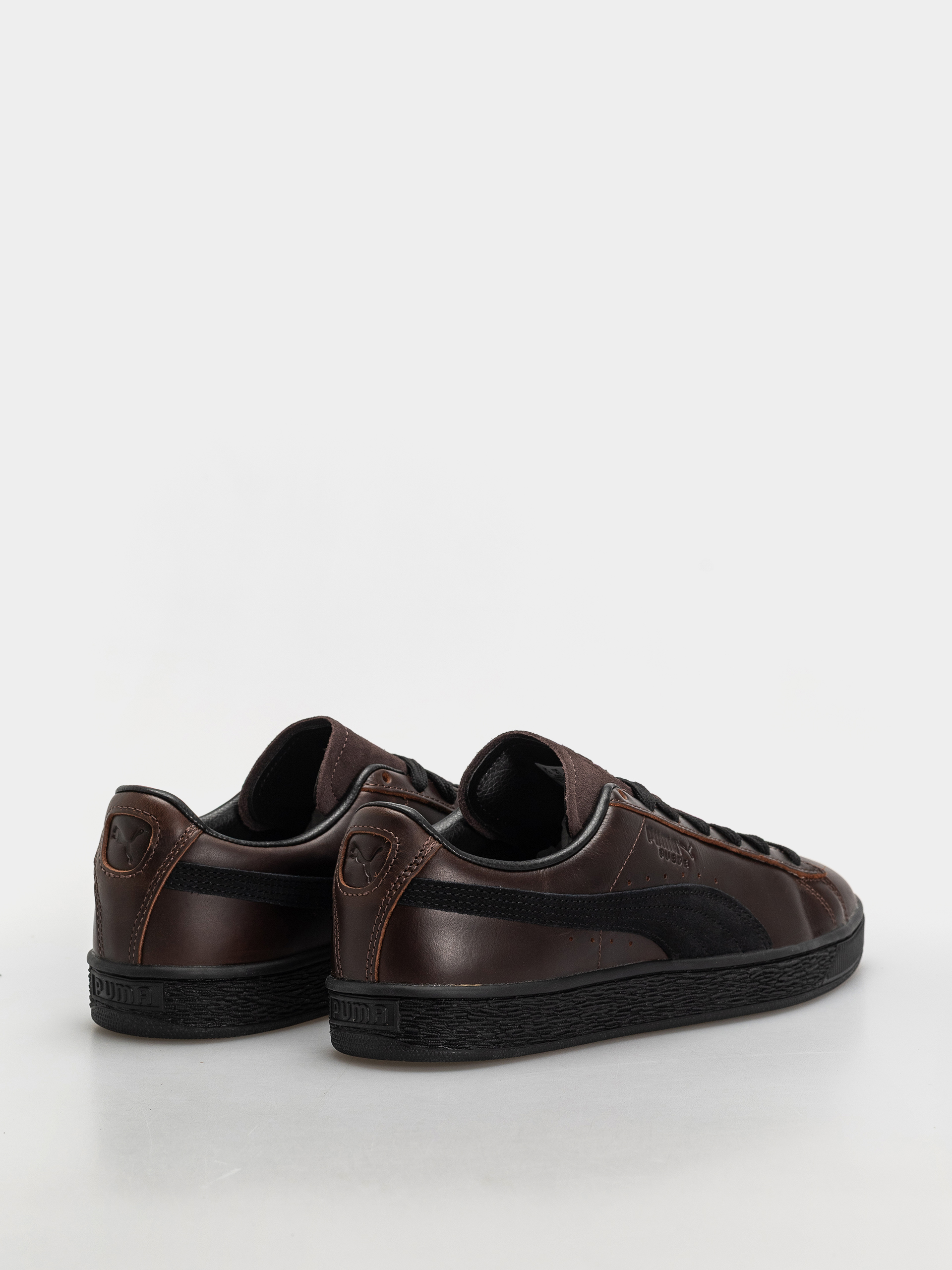 Pantofi Puma Suede Dressed (leather brown/puma black)