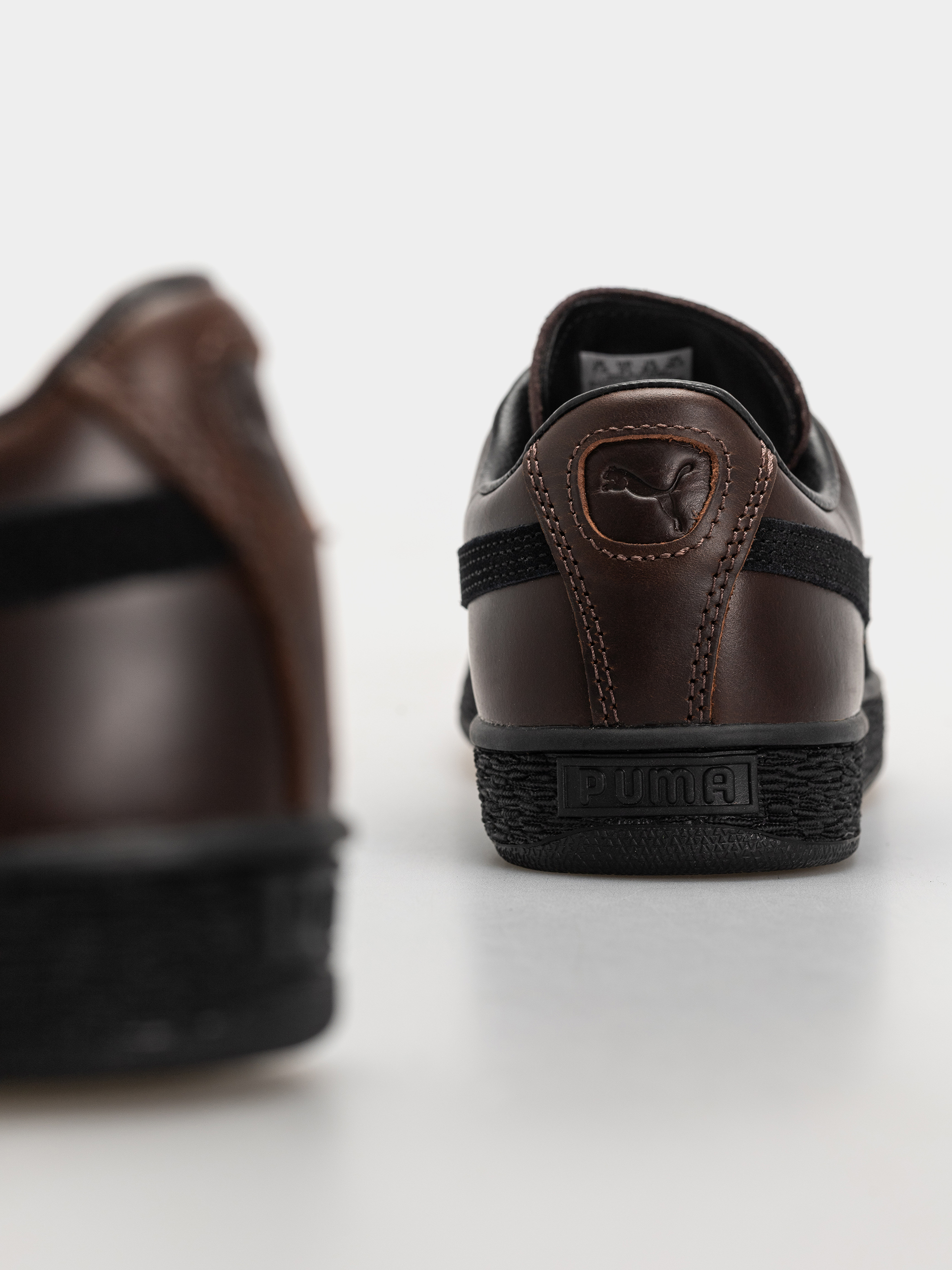 Pantofi Puma Suede Dressed (leather brown/puma black)