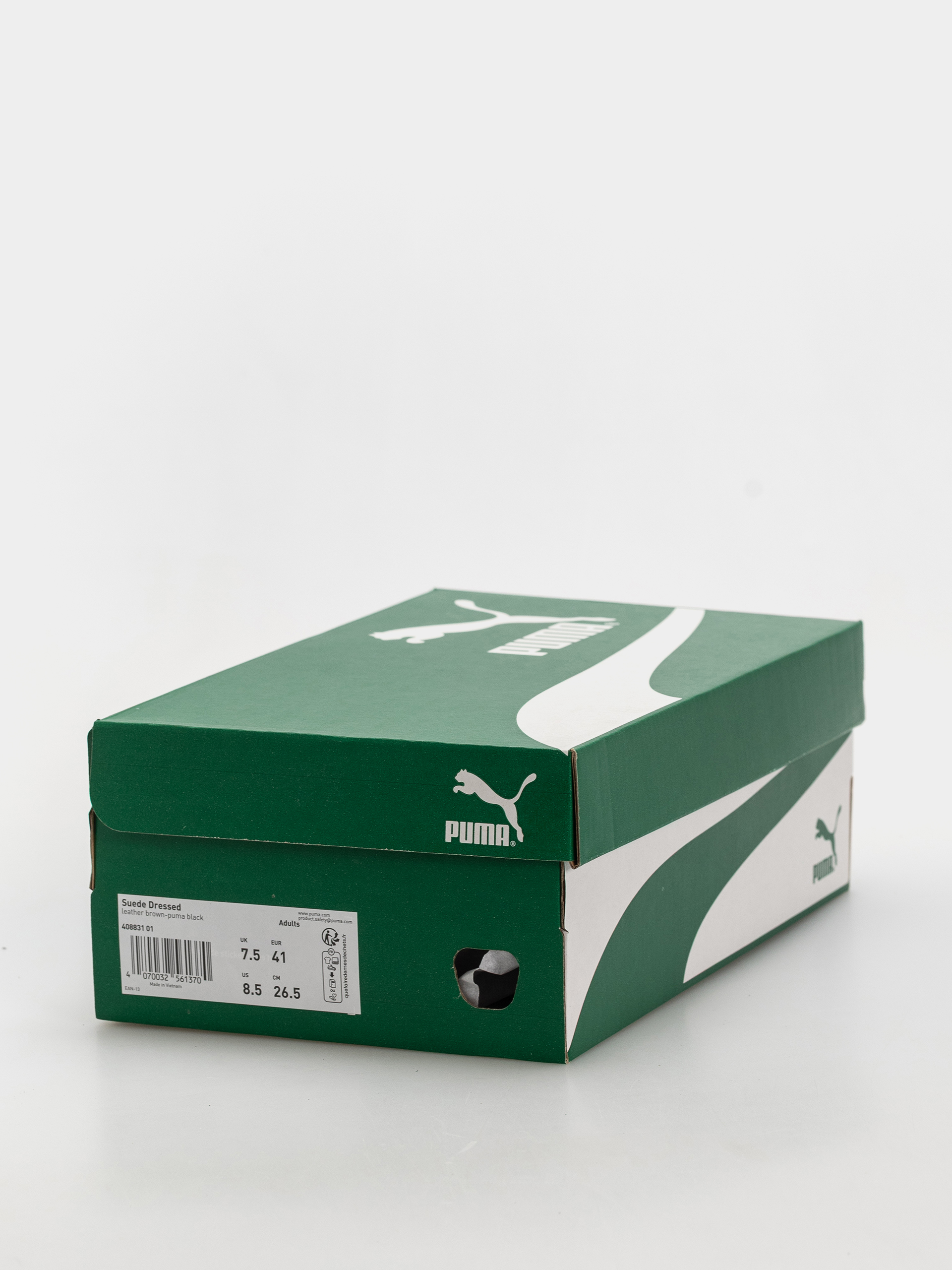 Pantofi Puma Suede Dressed (leather brown/puma black)