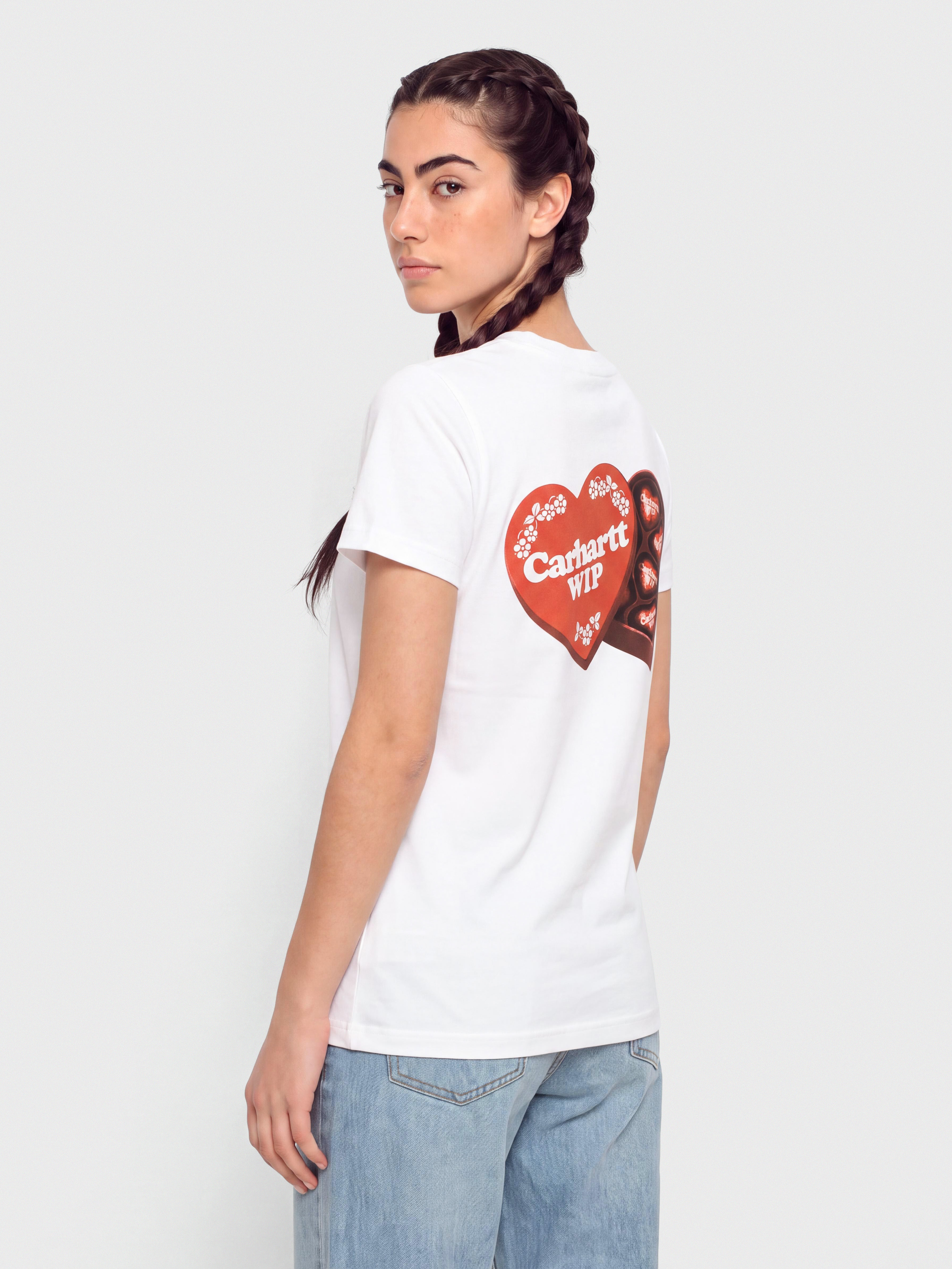 Tricou Carhartt WIP Hartt Case Wmn (white)