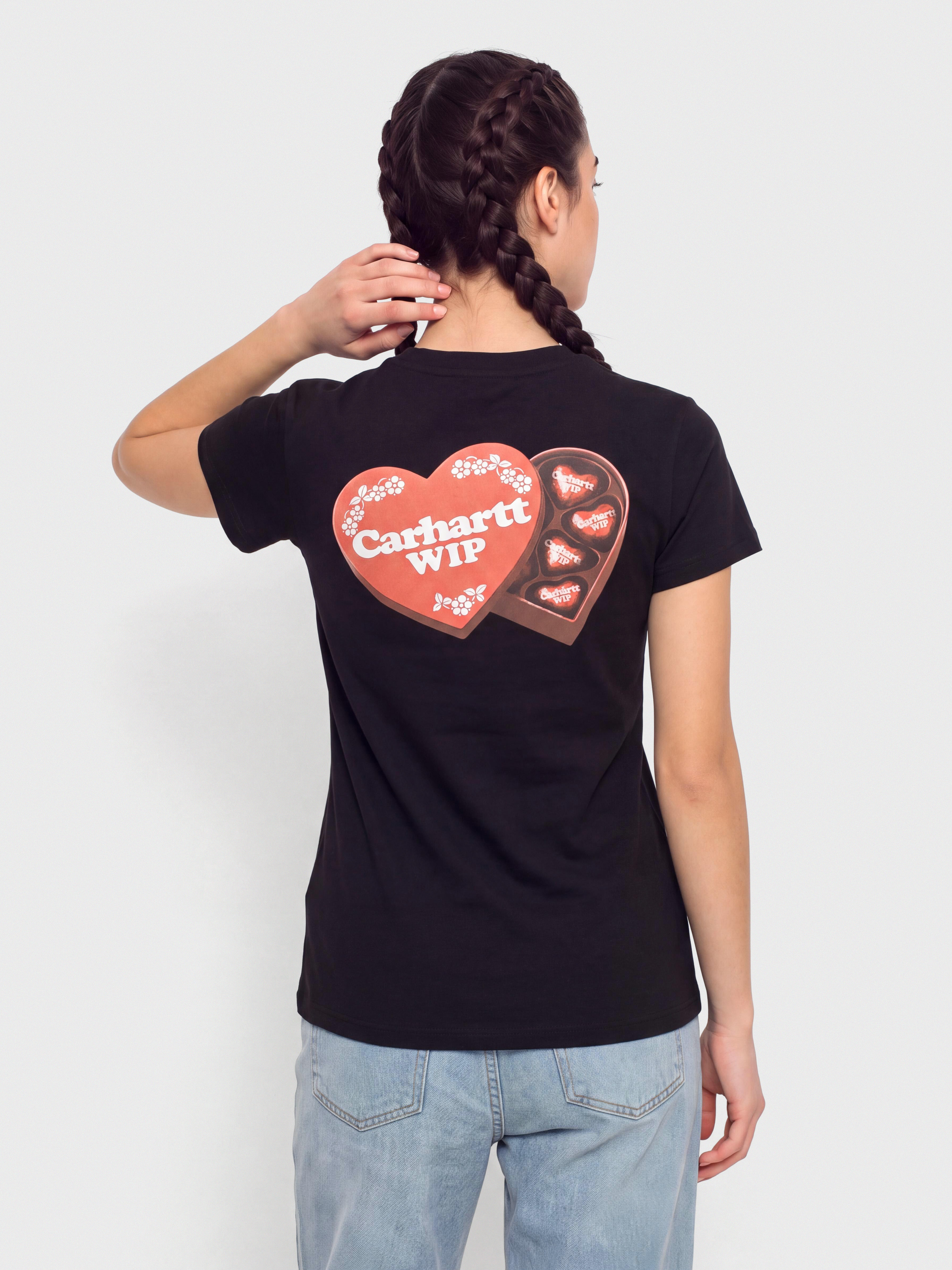 Tricou Carhartt WIP Hartt Case Wmn (black)