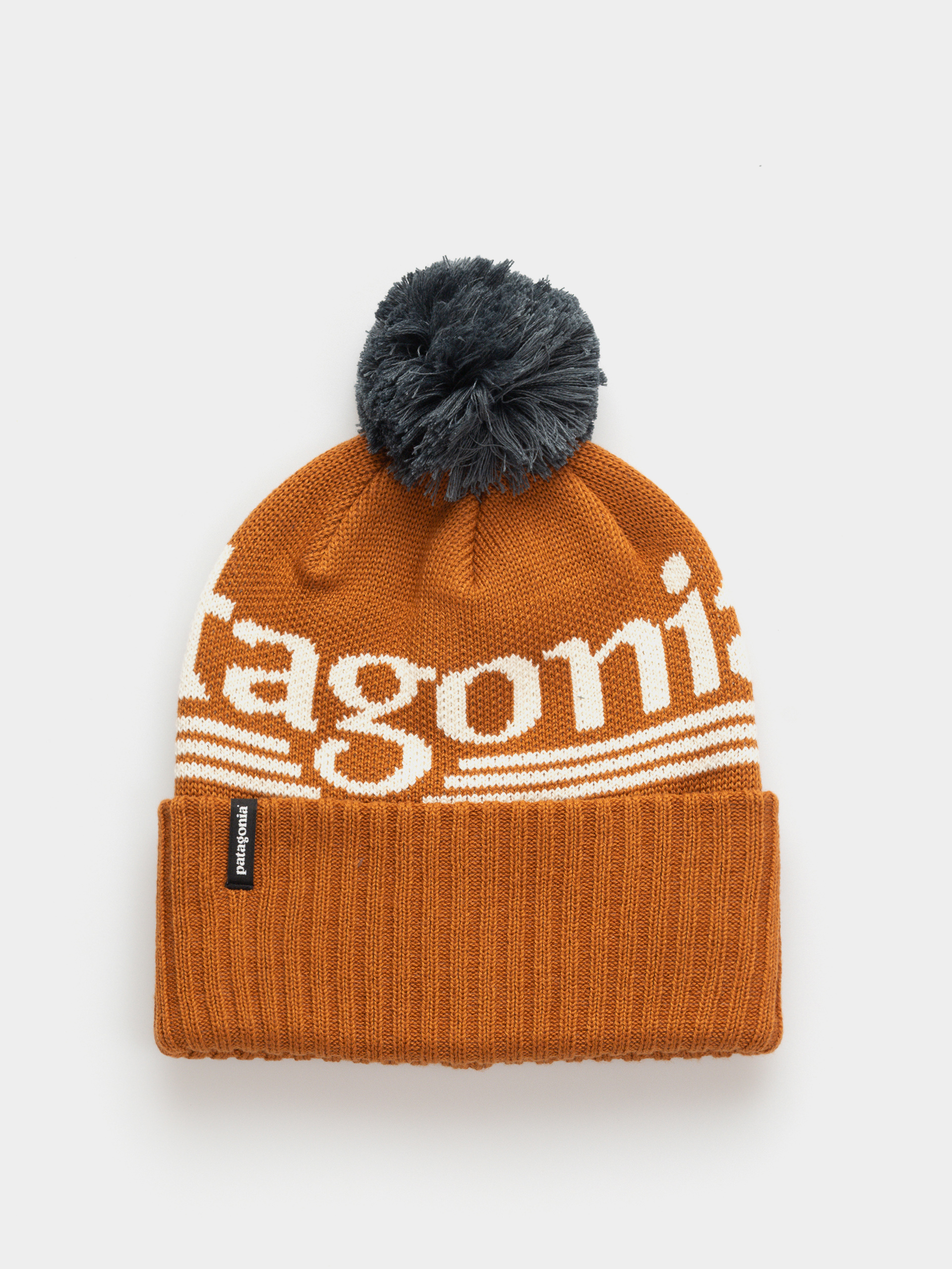 Căciulă Patagonia Powder Town (hut tripper logo cinnamon brown)