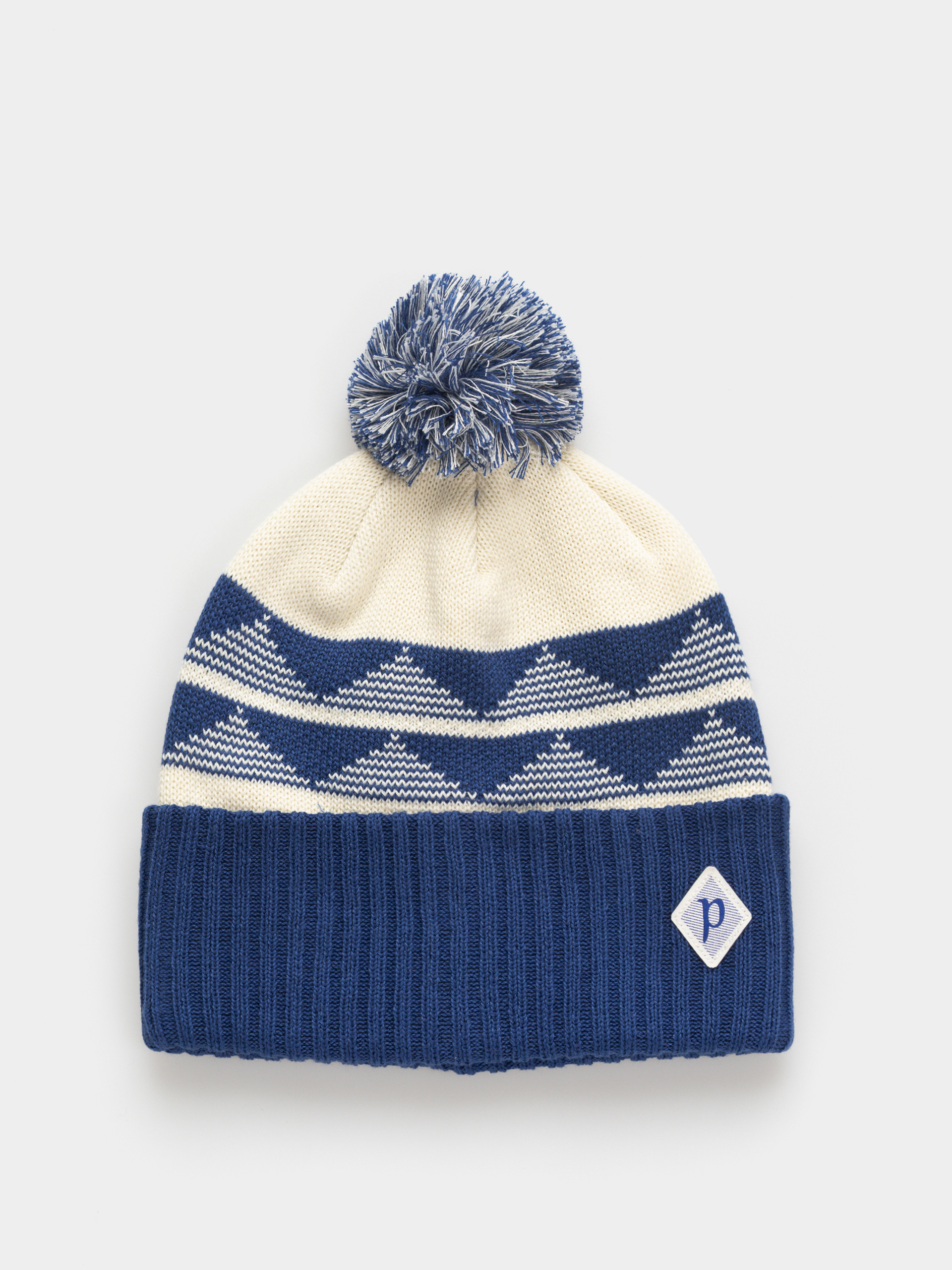 Căciulă Patagonia Powder Town (hut tripper stripe birch white)