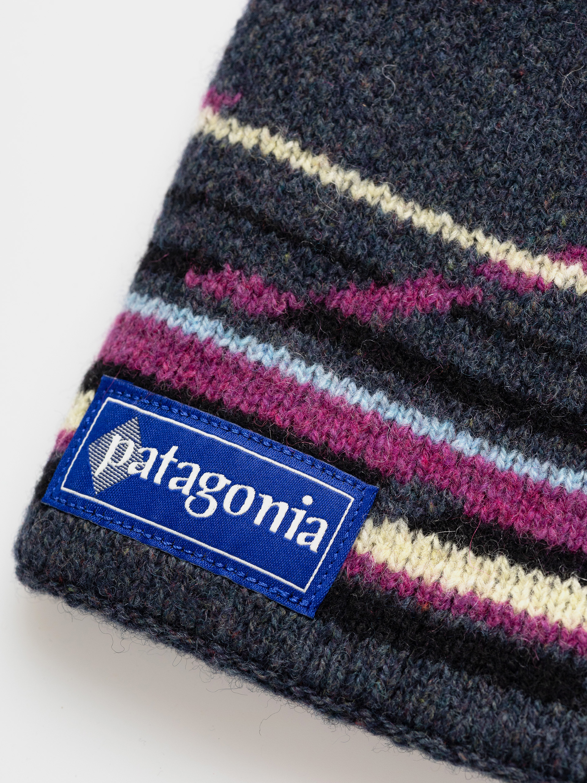 Căciulă Patagonia Cinder (mountain minded geo smolder blue)