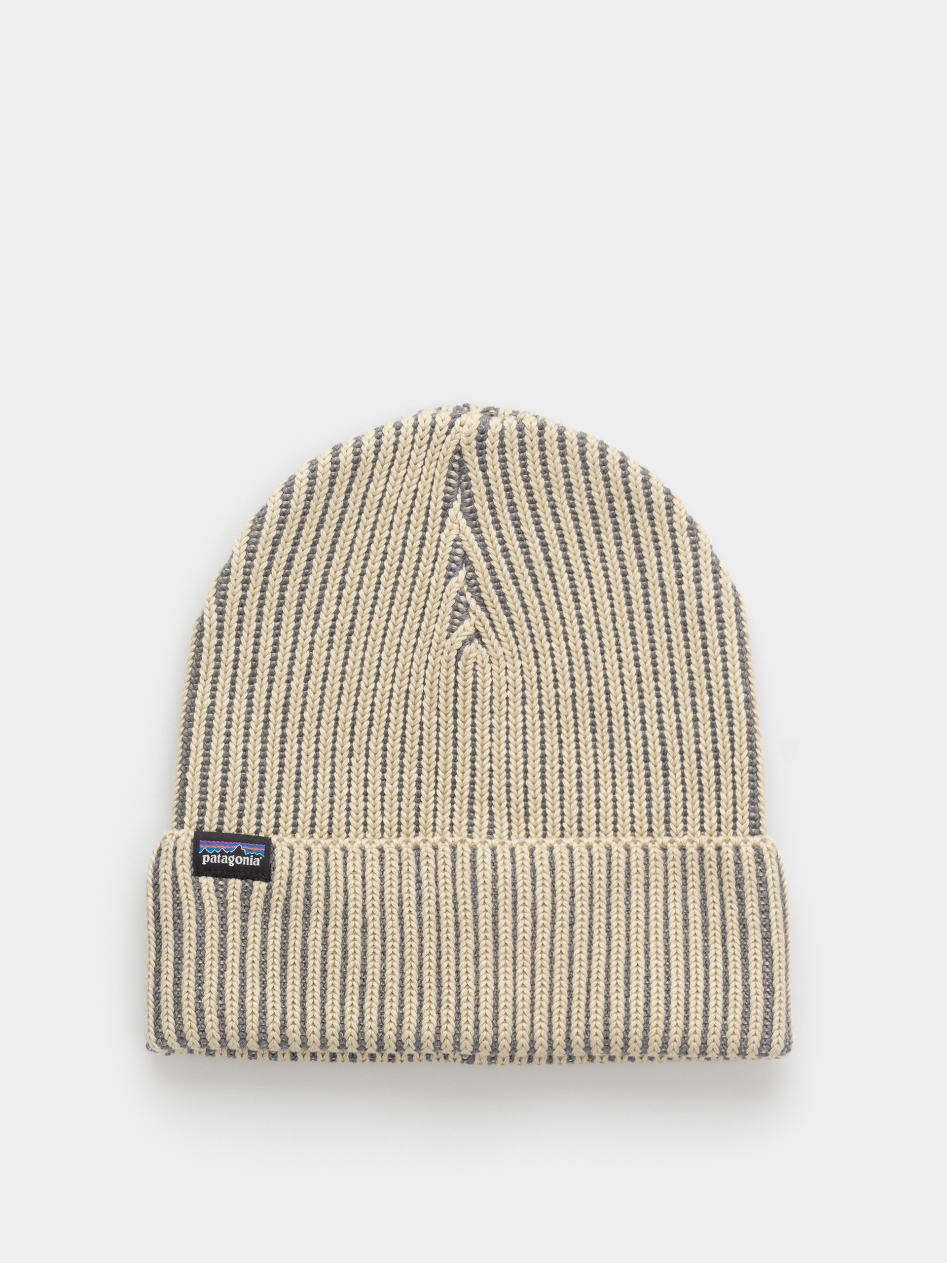Căciulă Patagonia Fishermans Rolled (contrast stripe weathered stone)