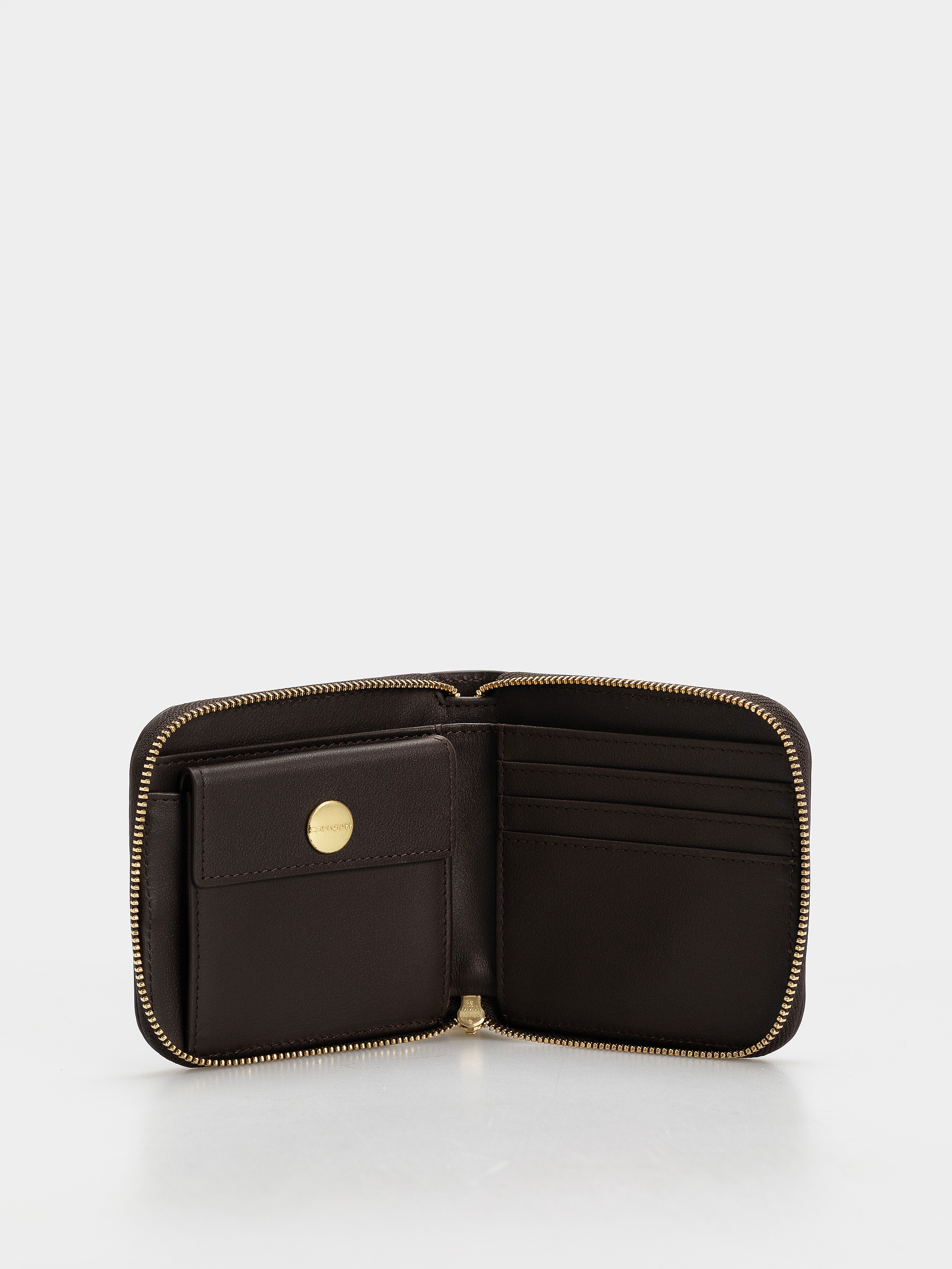 Portofel Carhartt WIP Leather (tobacco/gold)
