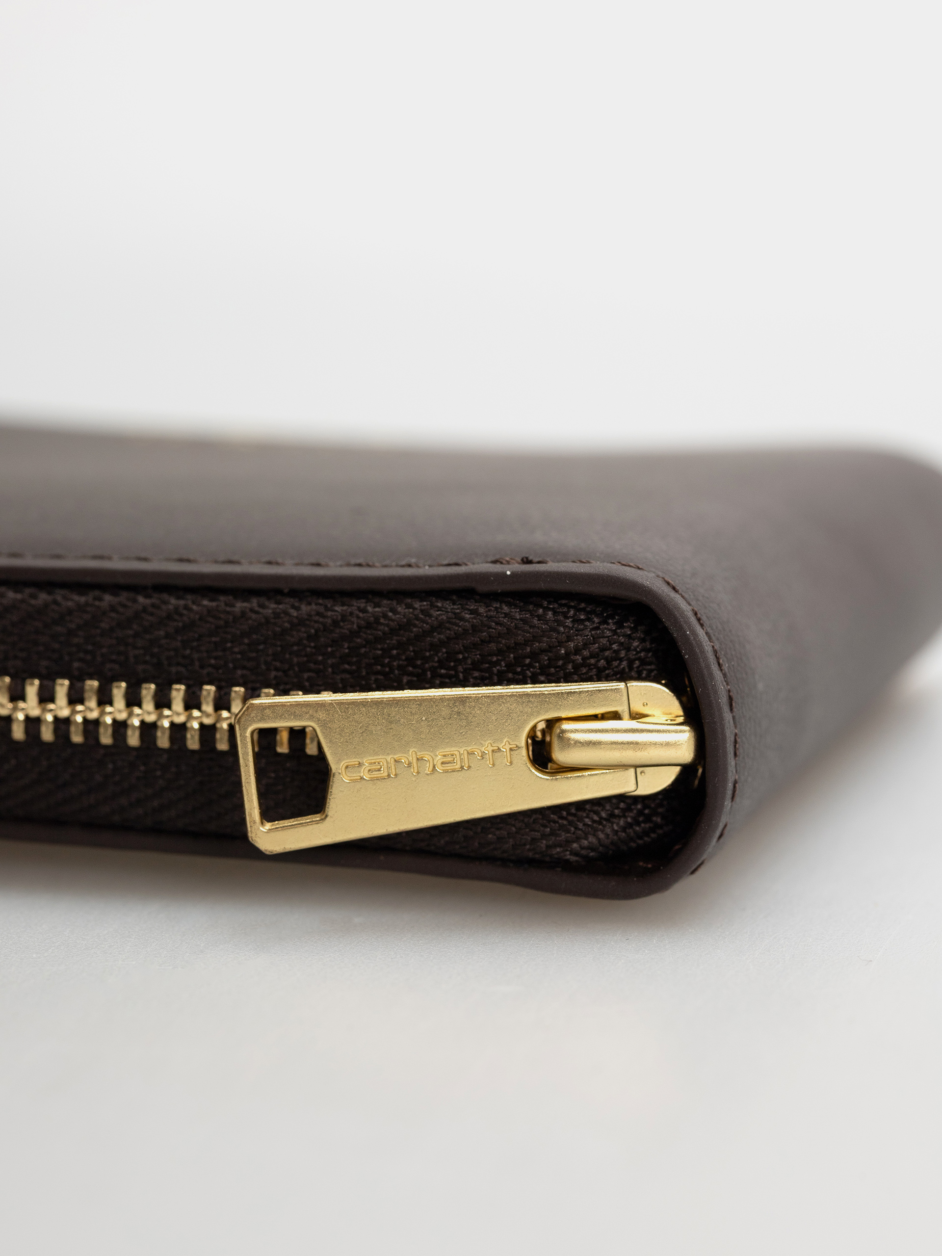 Portofel Carhartt WIP Leather (tobacco/gold)
