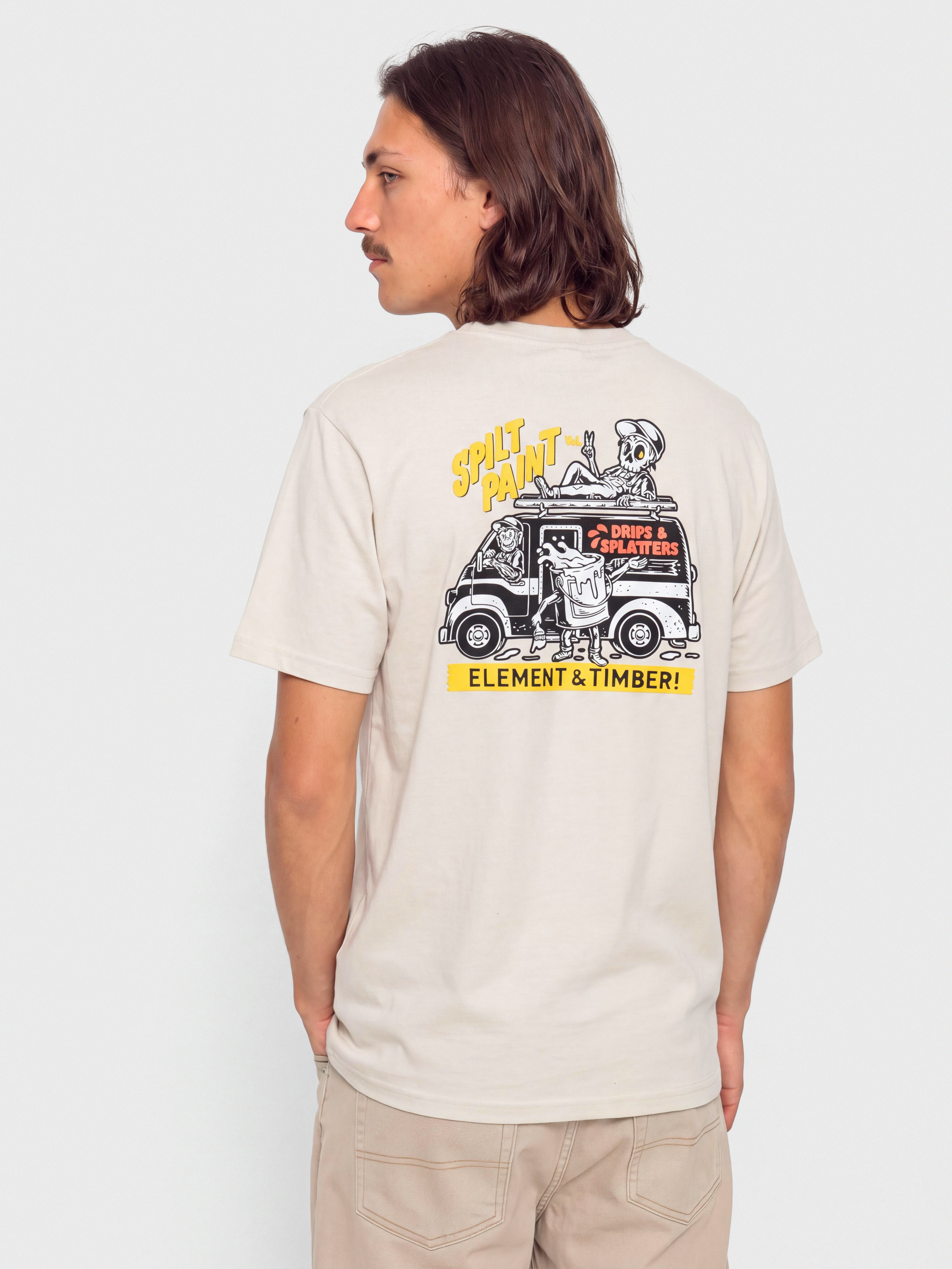 Tricou Element Timber Van (oat milk)