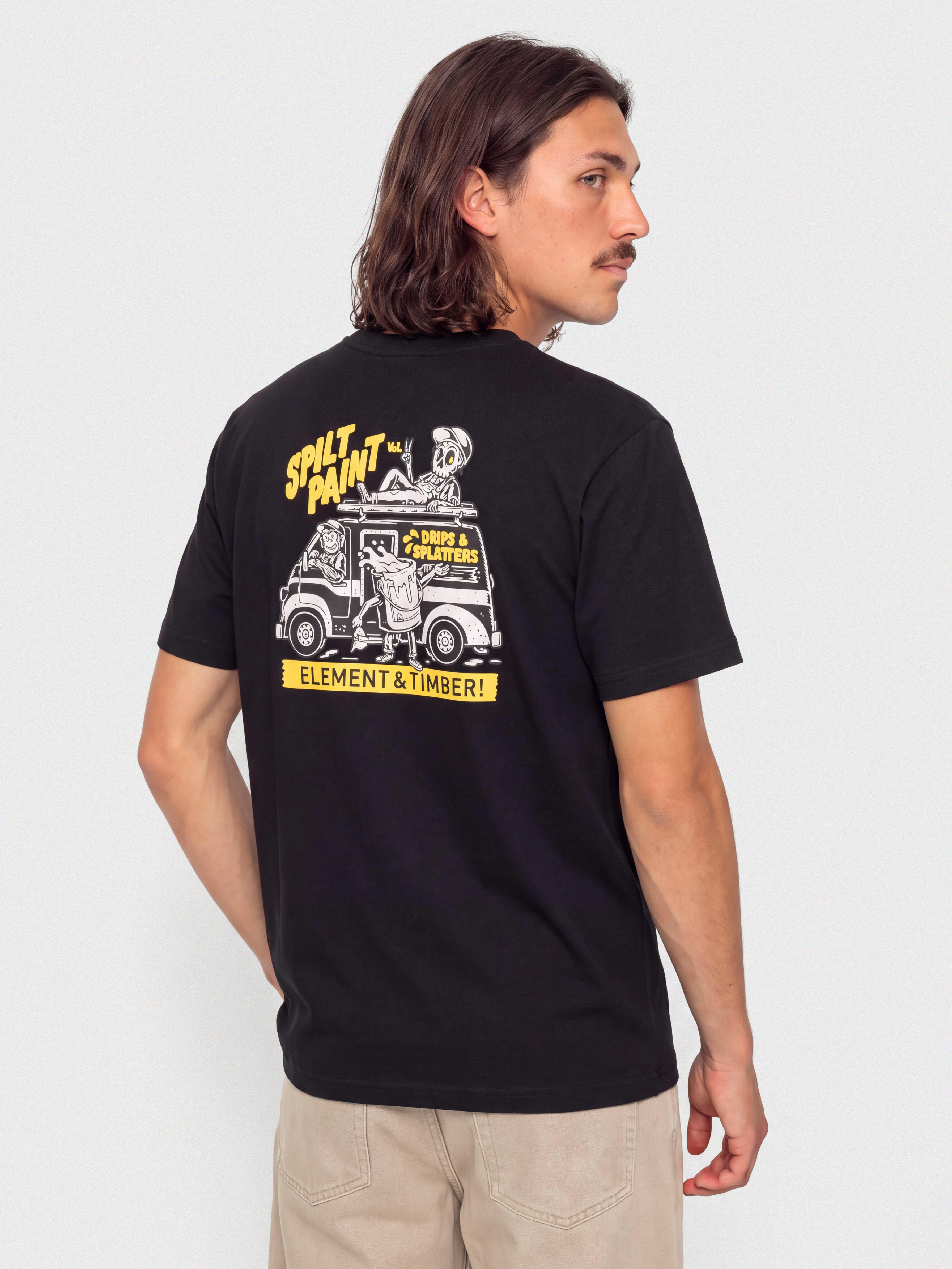 Tricou Element Timber Van (flint black)