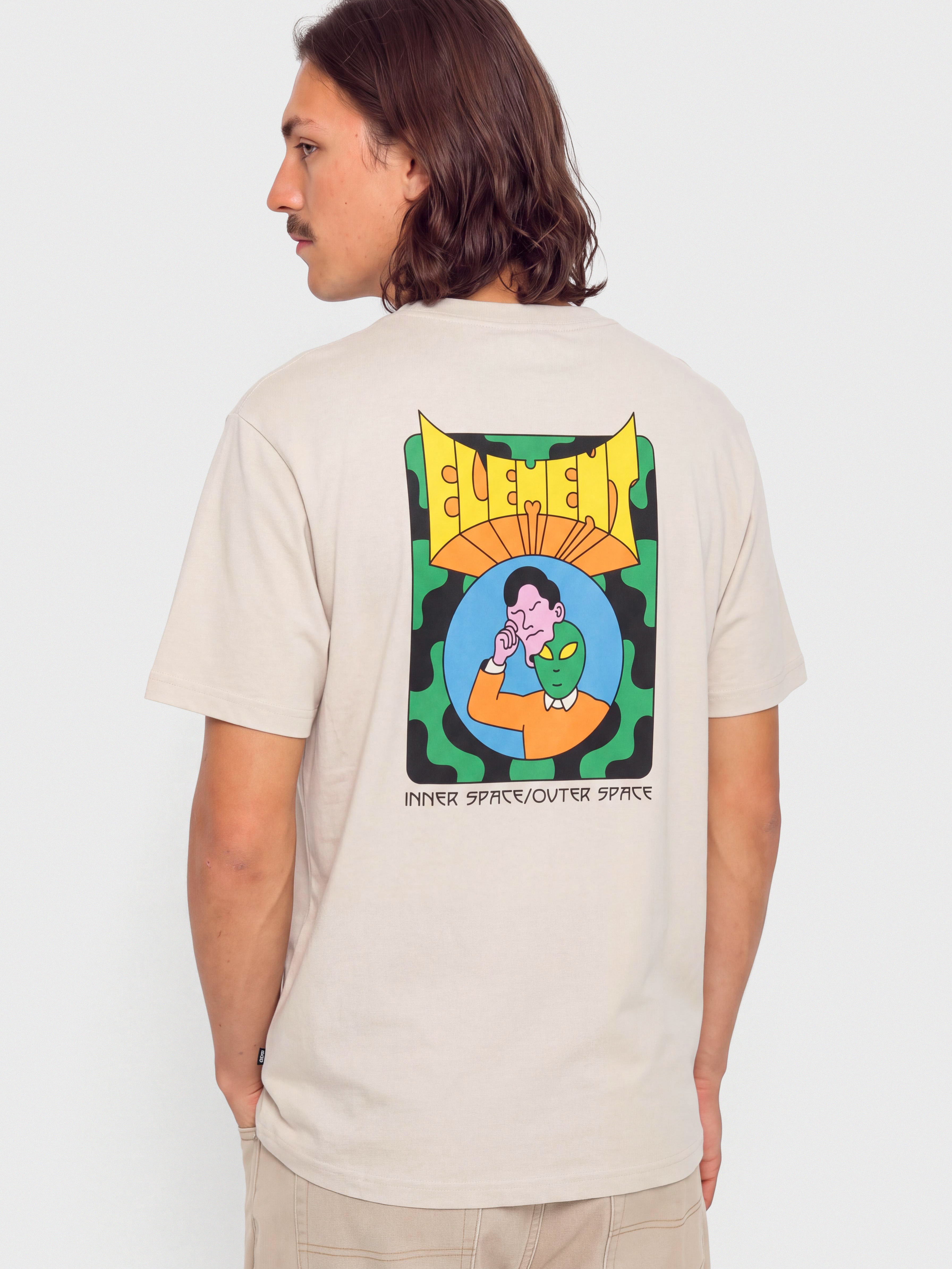 Tricou Element Inner Space (oat milk)