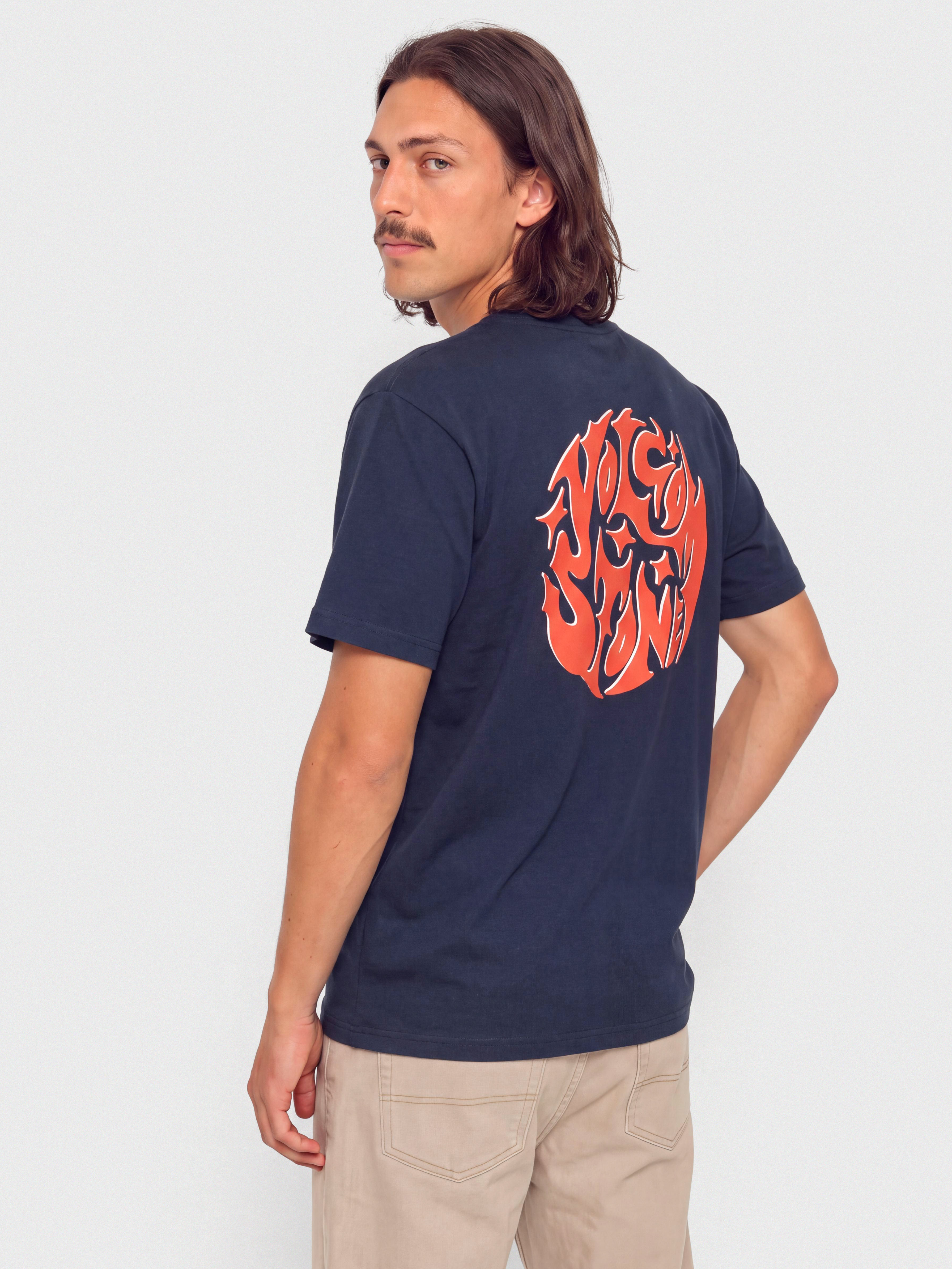 Tricou Volcom Gelstone Lse (marine)