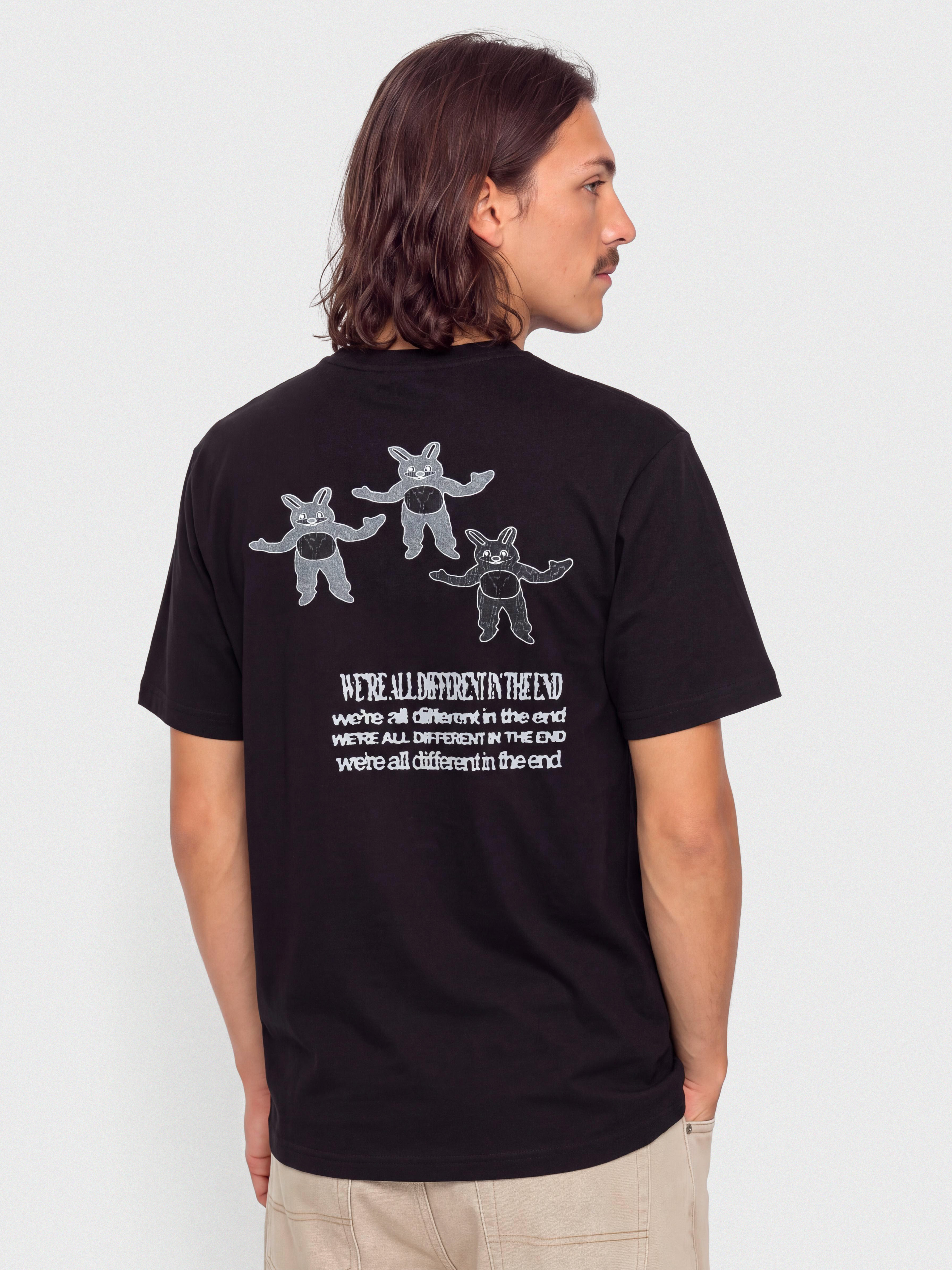 Tricou Polar Skate Different In The End (black)