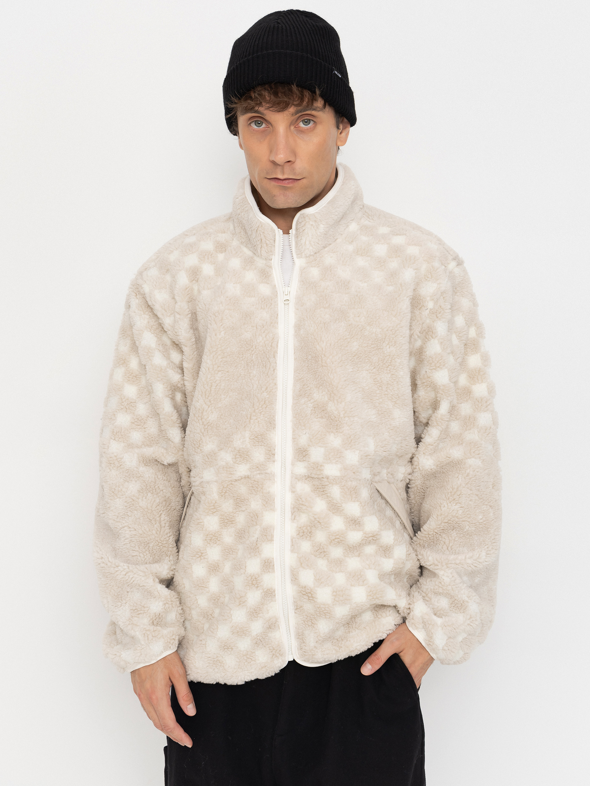 Geacă Vans Nights High Pile (marshmallow)