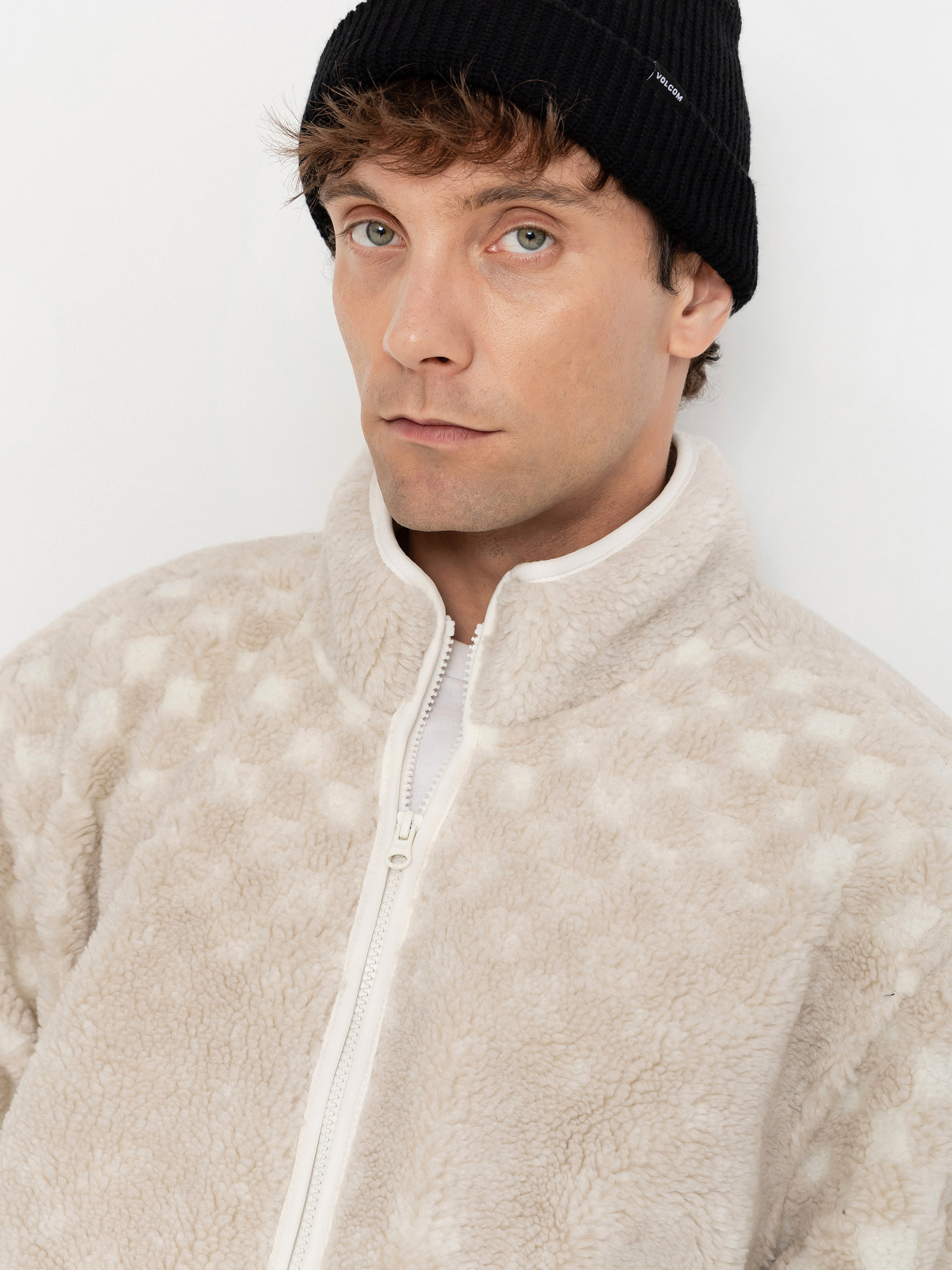 Geacă Vans Nights High Pile (marshmallow)