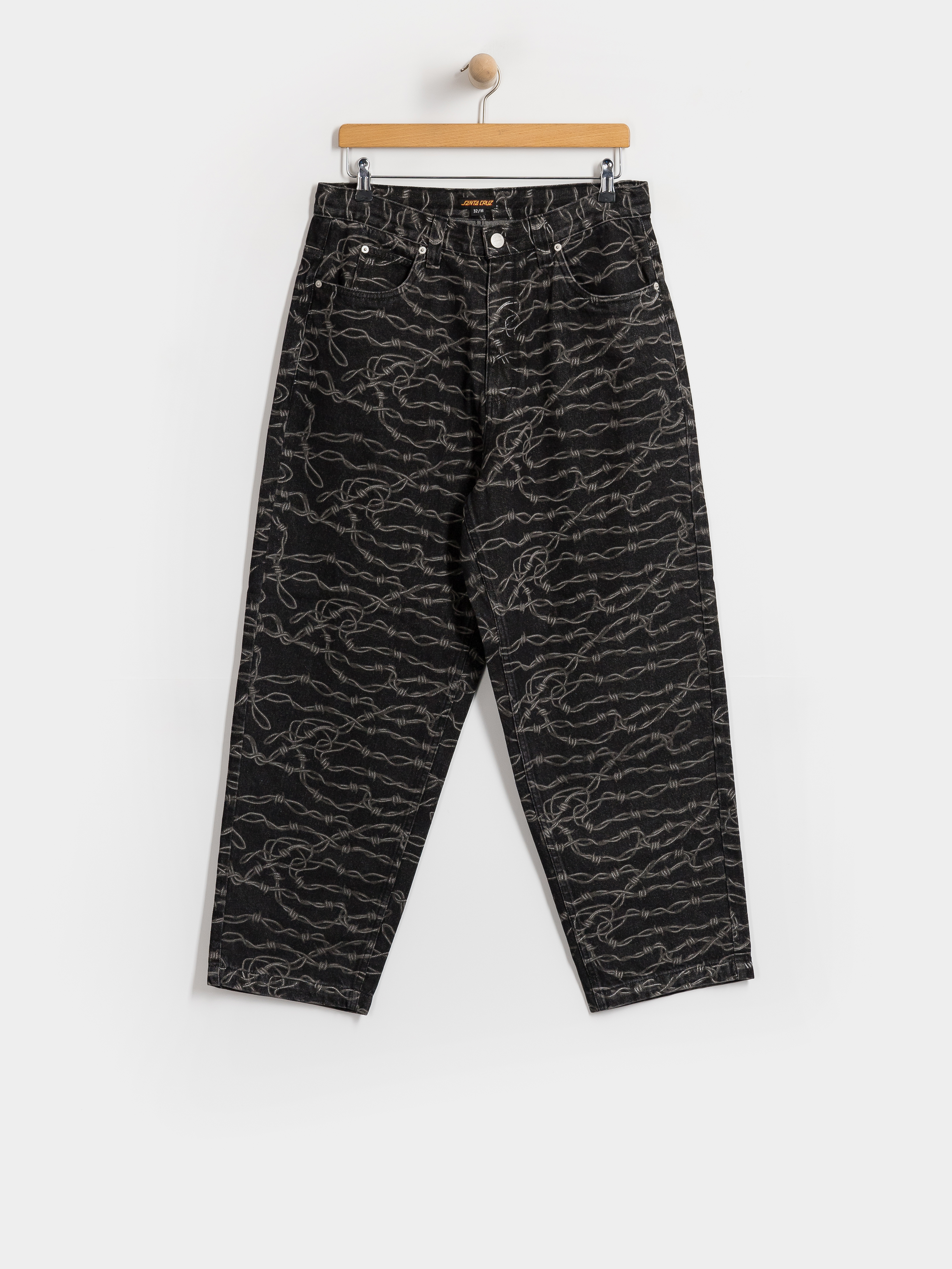 Pantaloni Santa Cruz Big Pants (barbed wire)