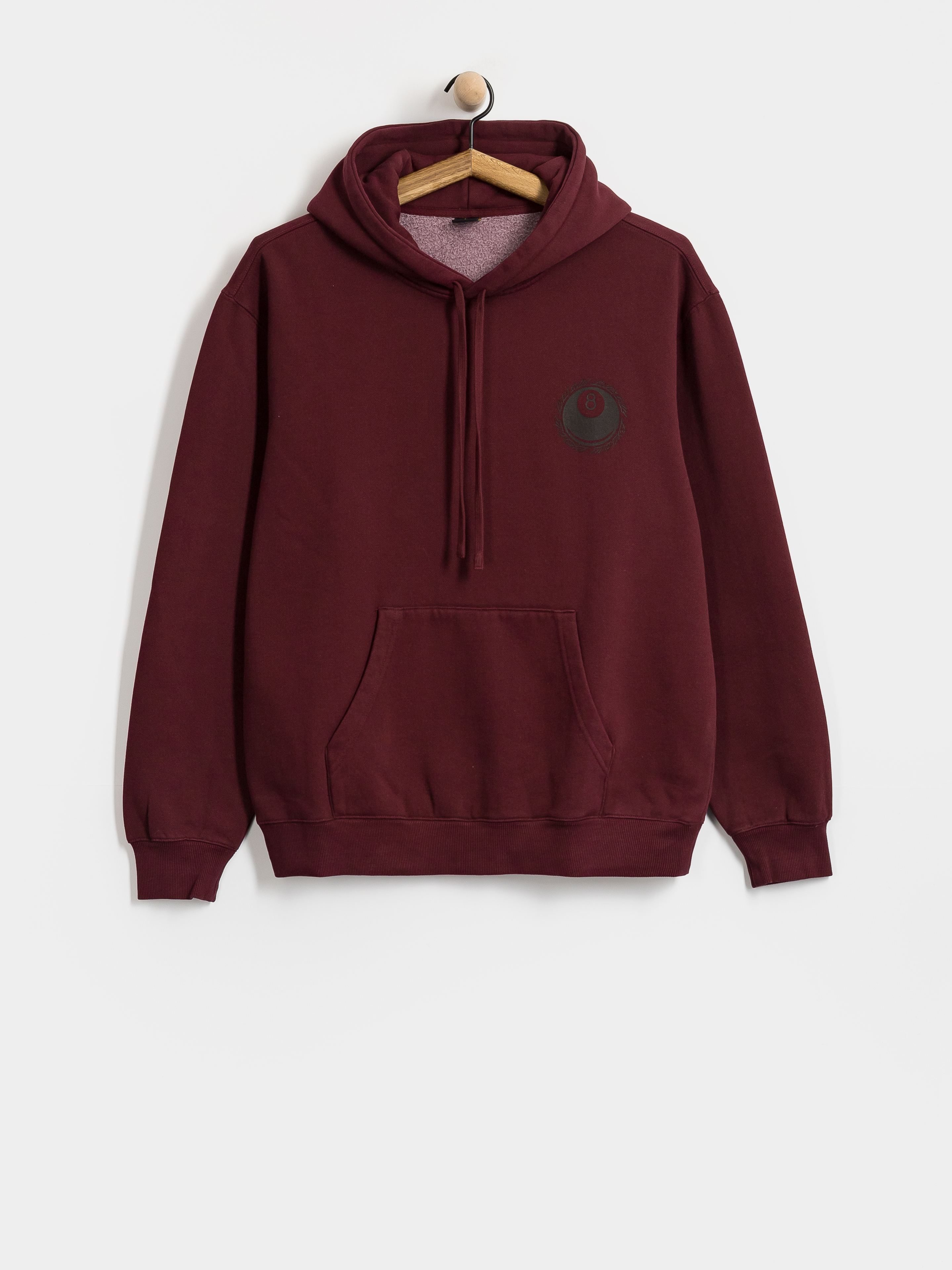 Hanorac cu glugă Santa Cruz Winkowski Hachi Ball HD (dark plum)