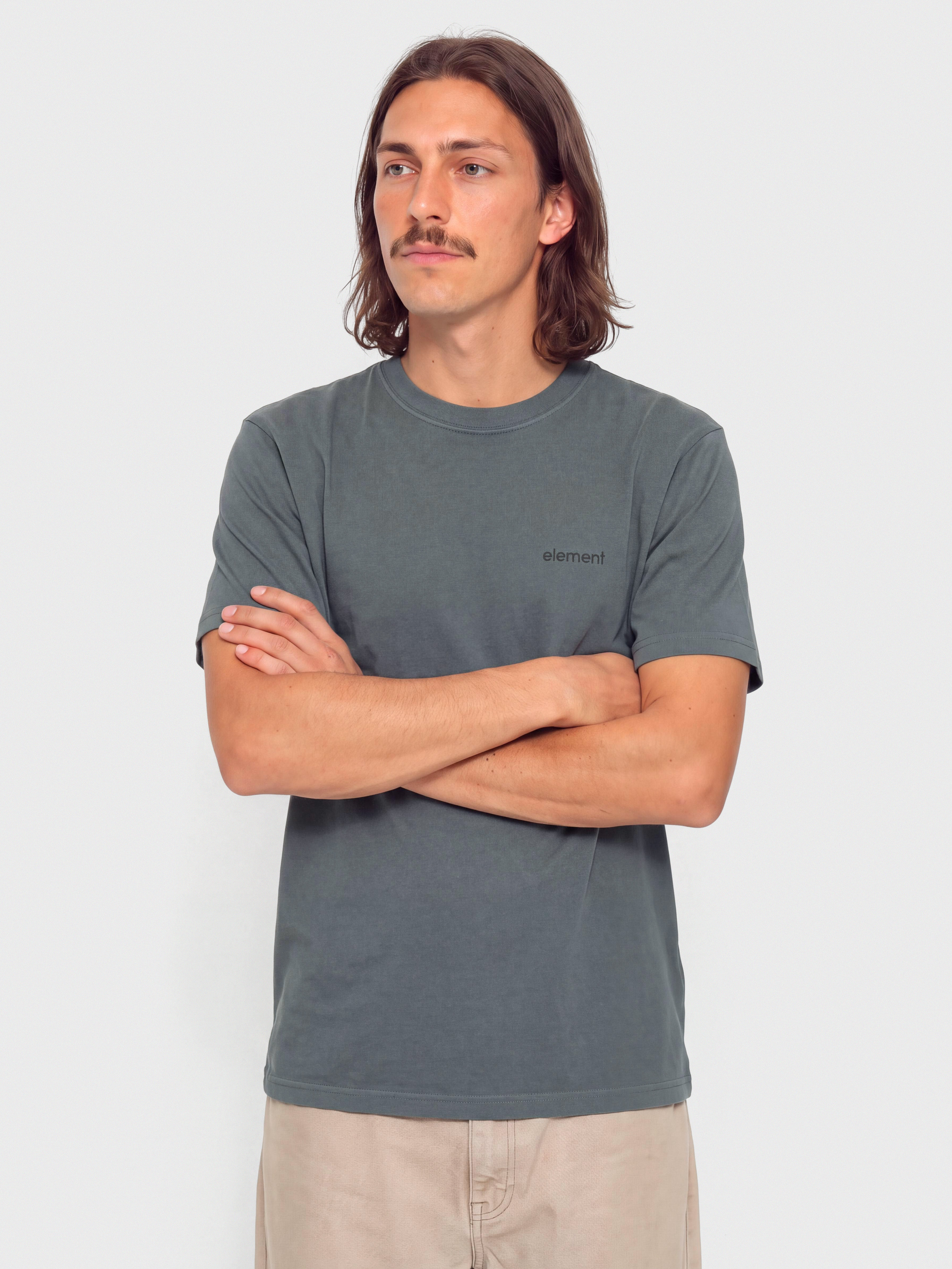Tricou Element Lowcase Pigment (dark slate)