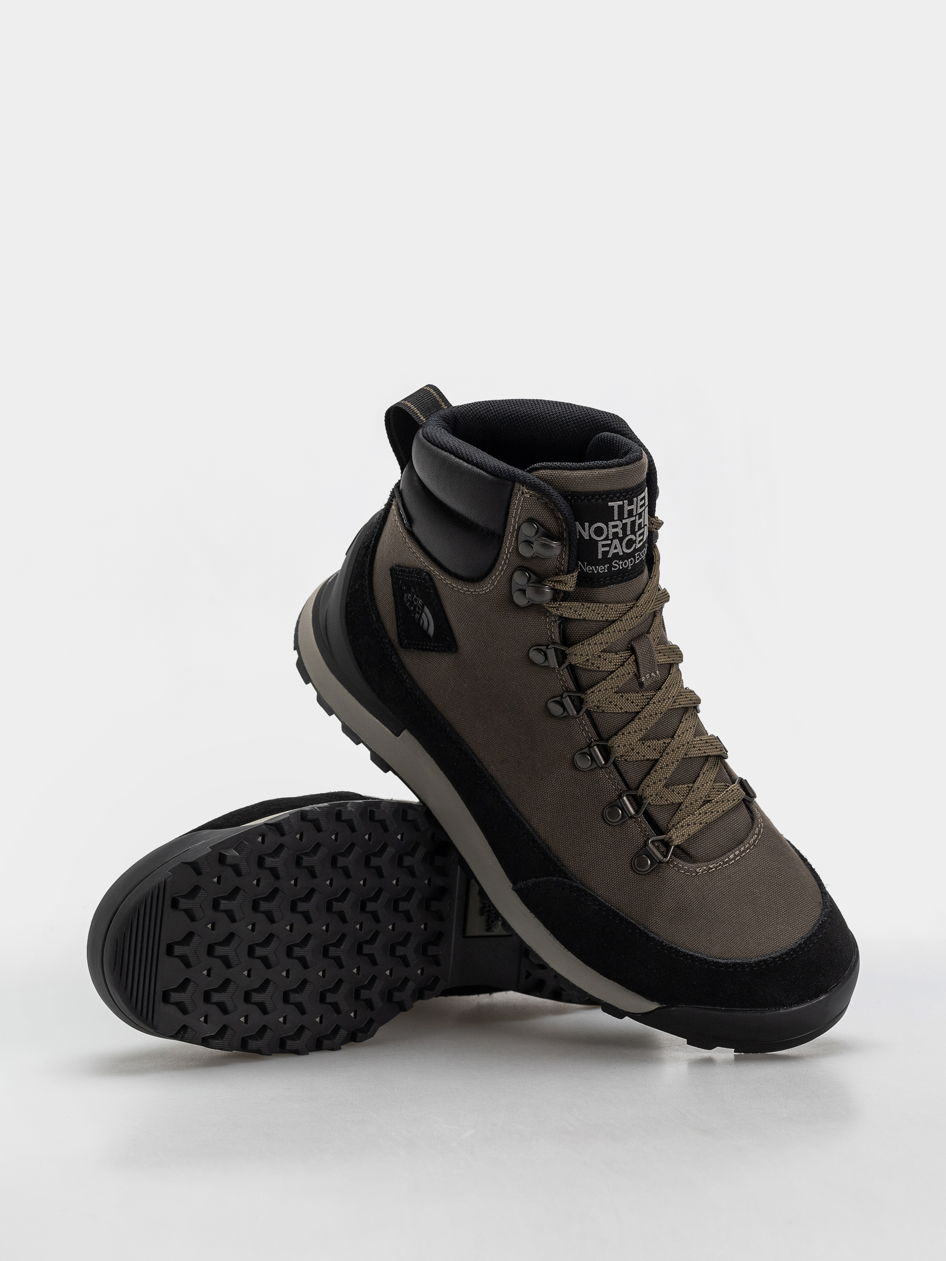 Pantofi The North Face Back To Berkeley Iv Textile Wp (new taupe green/tnf black)