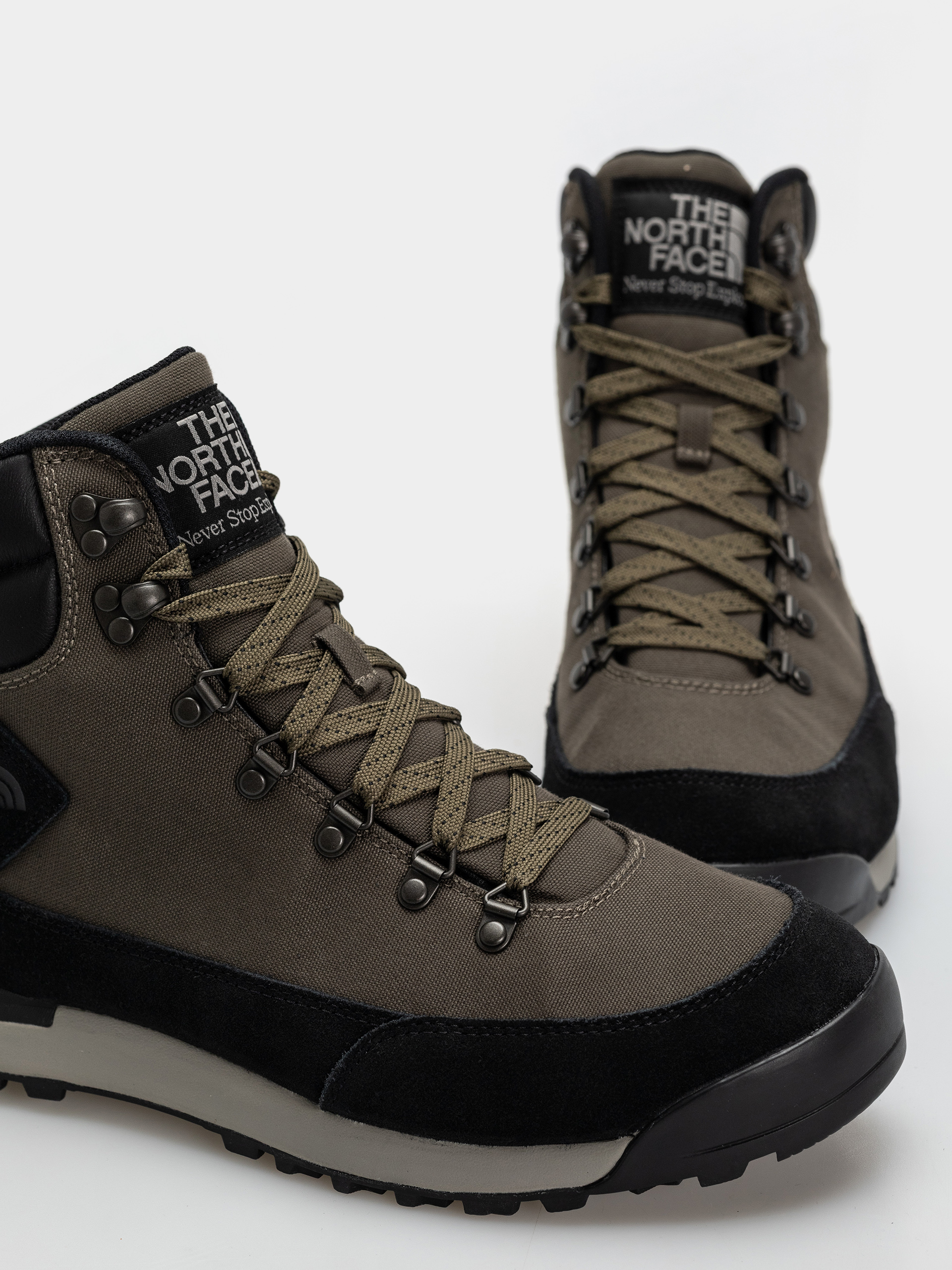Pantofi The North Face Back To Berkeley Iv Textile Wp (new taupe green/tnf black)