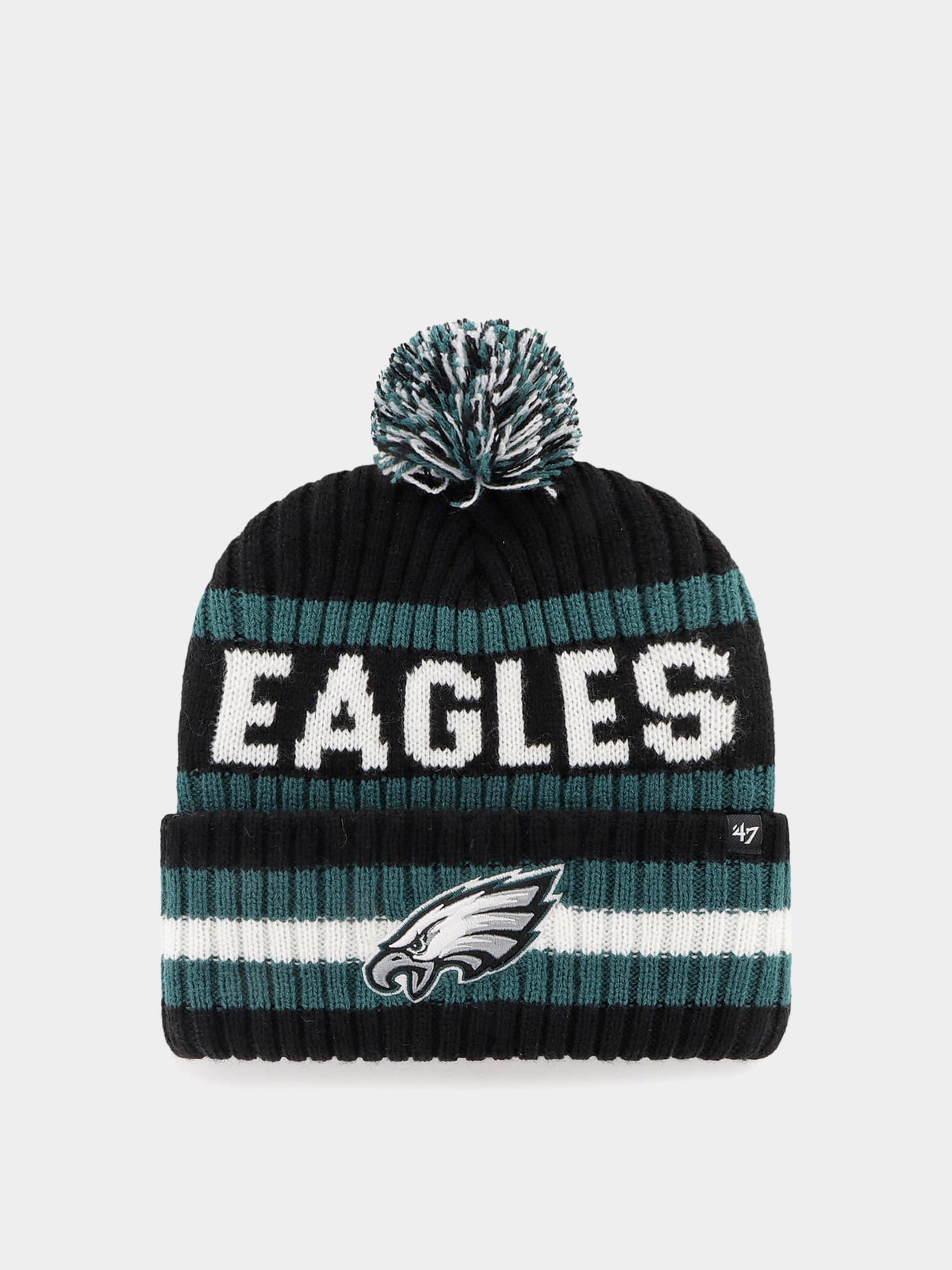 Căciulă 47 Brand Bering Cuff Knit Philadelphia Eagles (black)