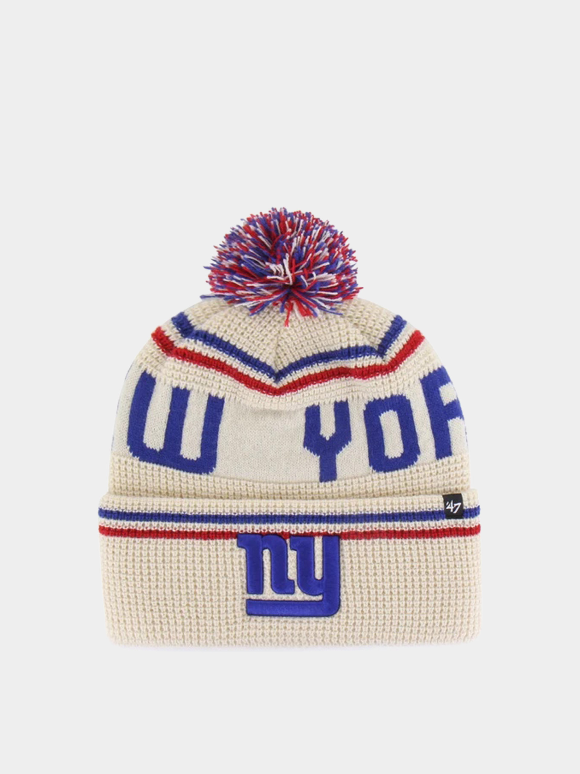 Căciulă 47 Brand Quattrle Cuff Knit New York Giants