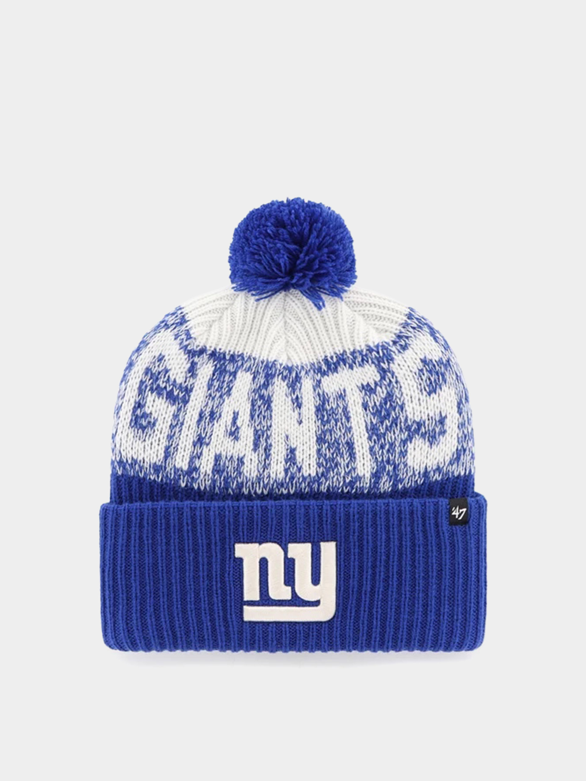 Căciulă 47 Brand Bone Chill Cuff Knit New York Giants