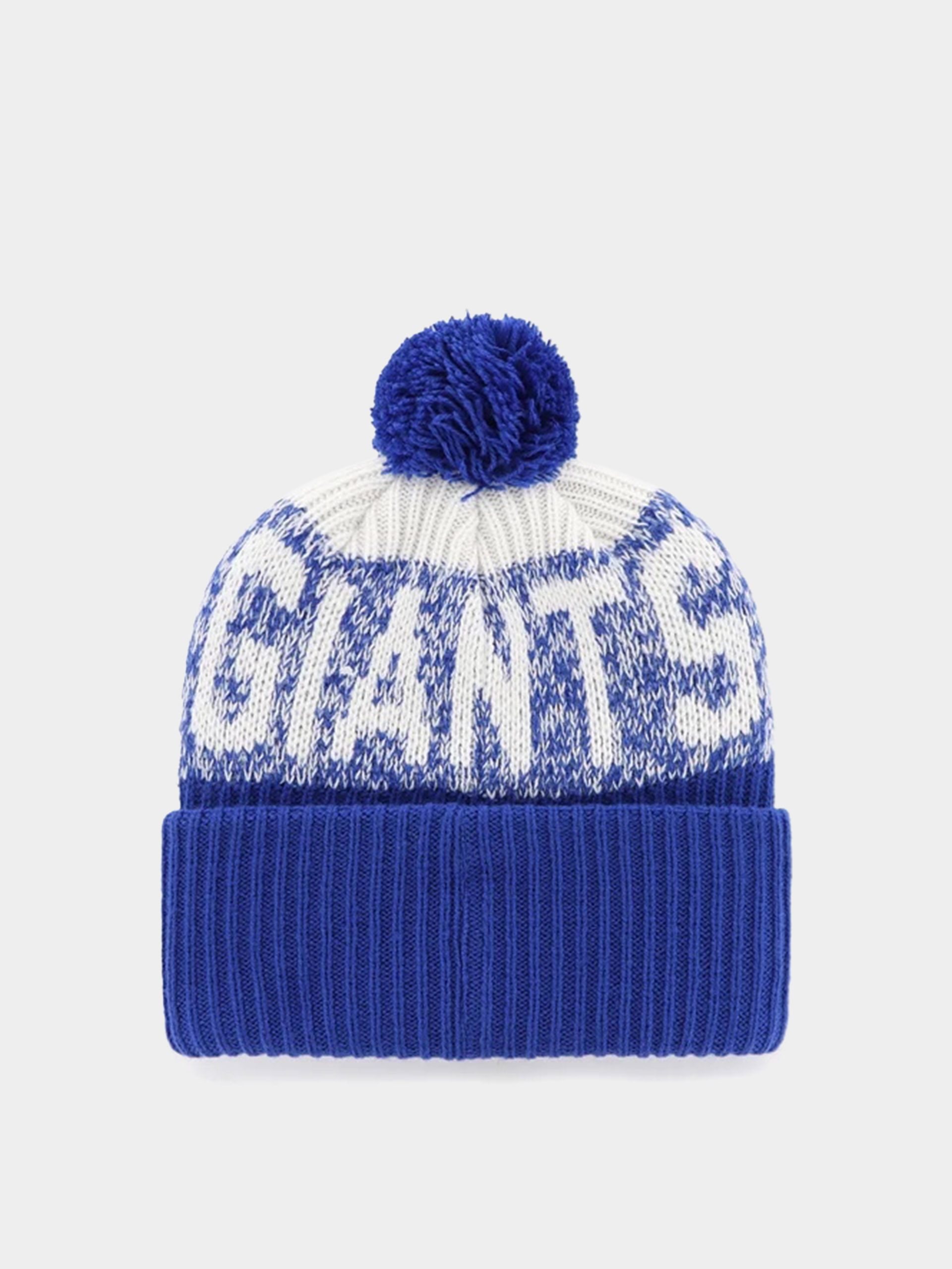 Căciulă 47 Brand Bone Chill Cuff Knit New York Giants (giants royal)