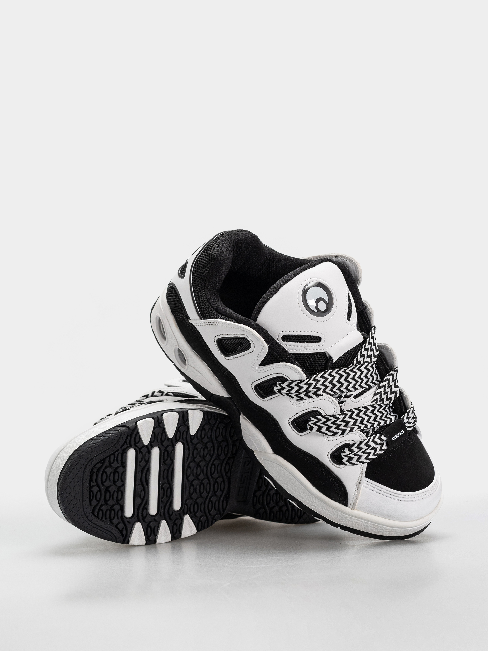 Pantofi Osiris D3 OG (black/white/zigzag)