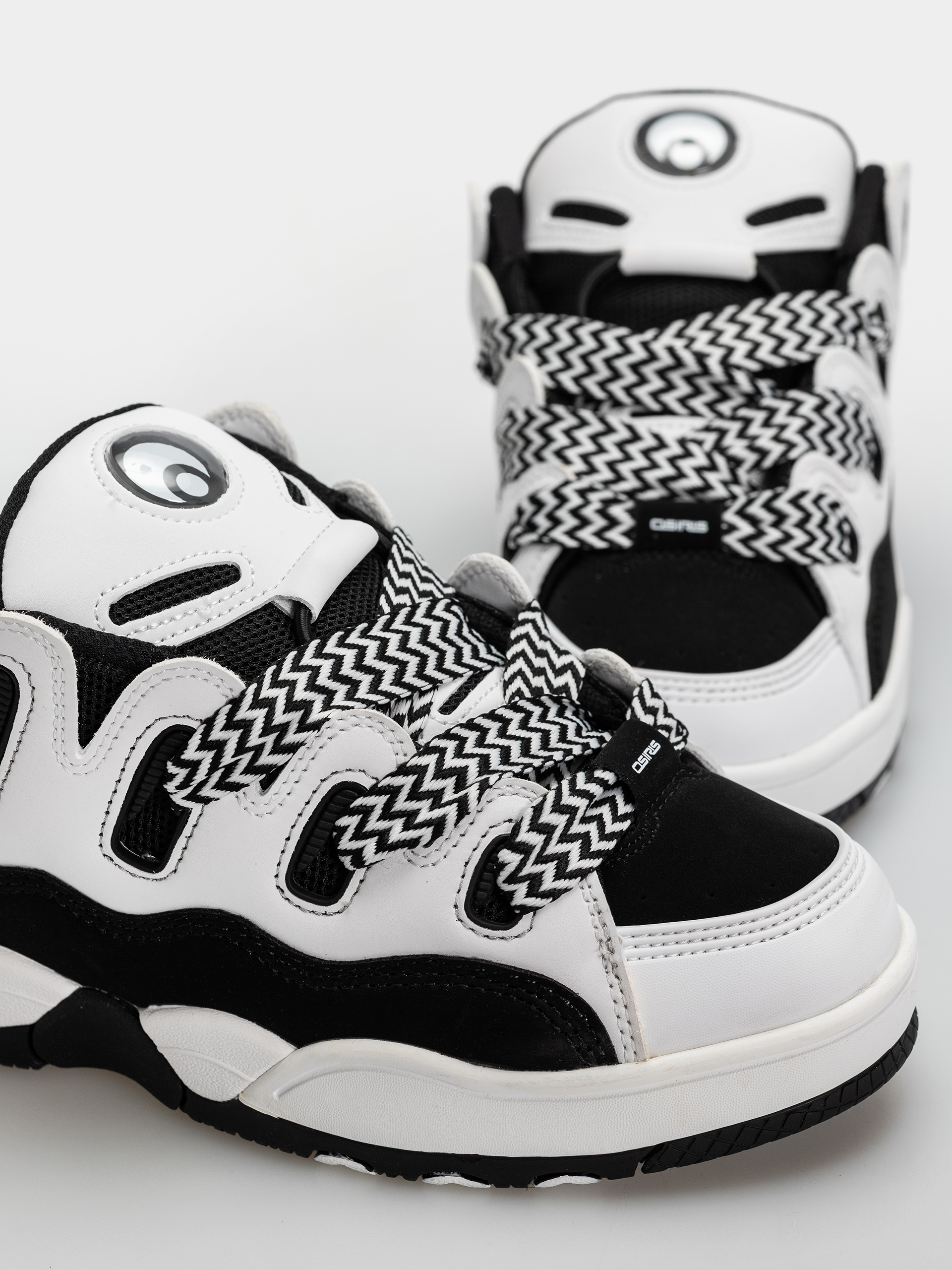 Pantofi Osiris D3 OG (black/white/zigzag)