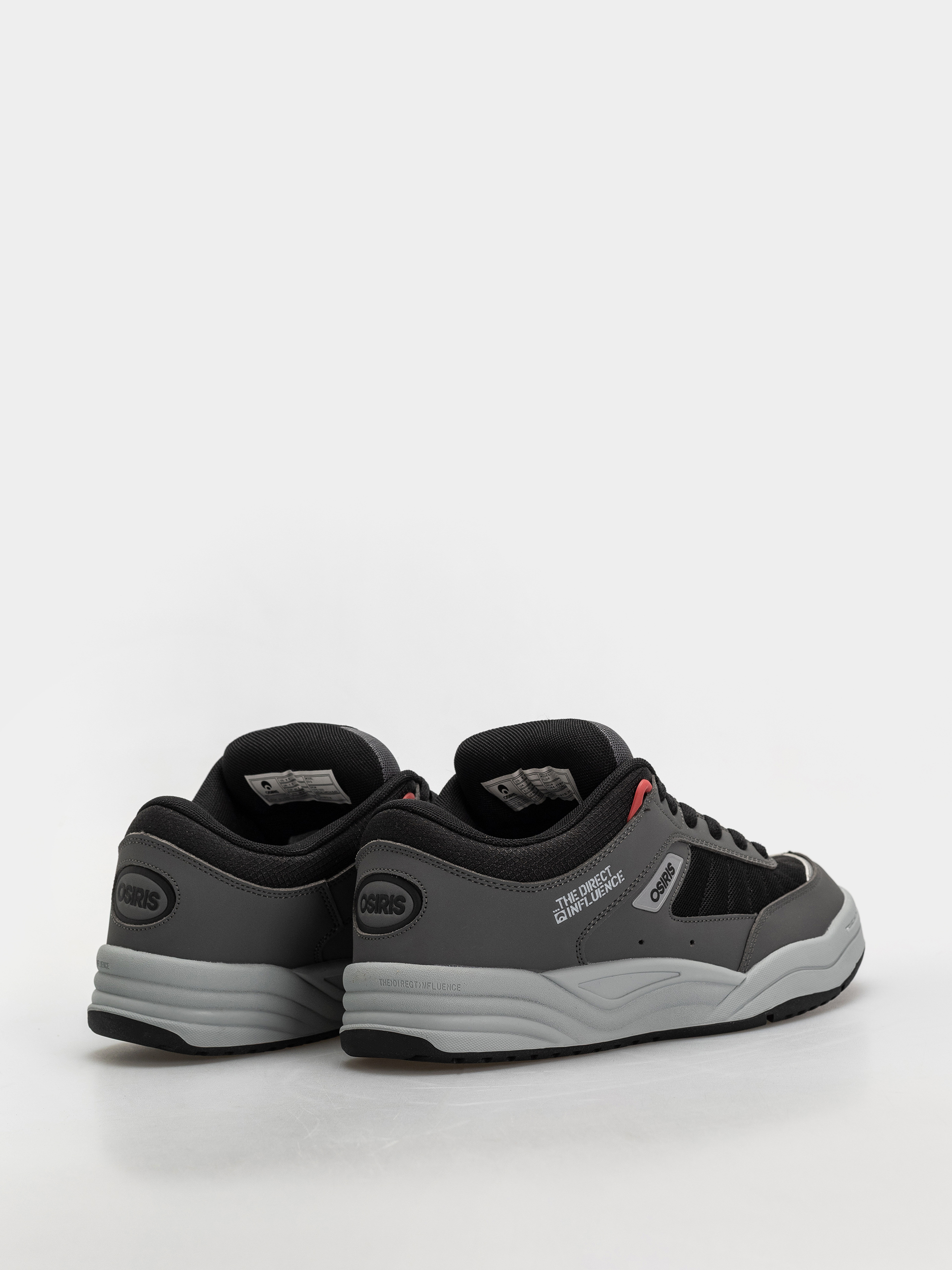 Pantofi Osiris Flux (charcoal/black/red)