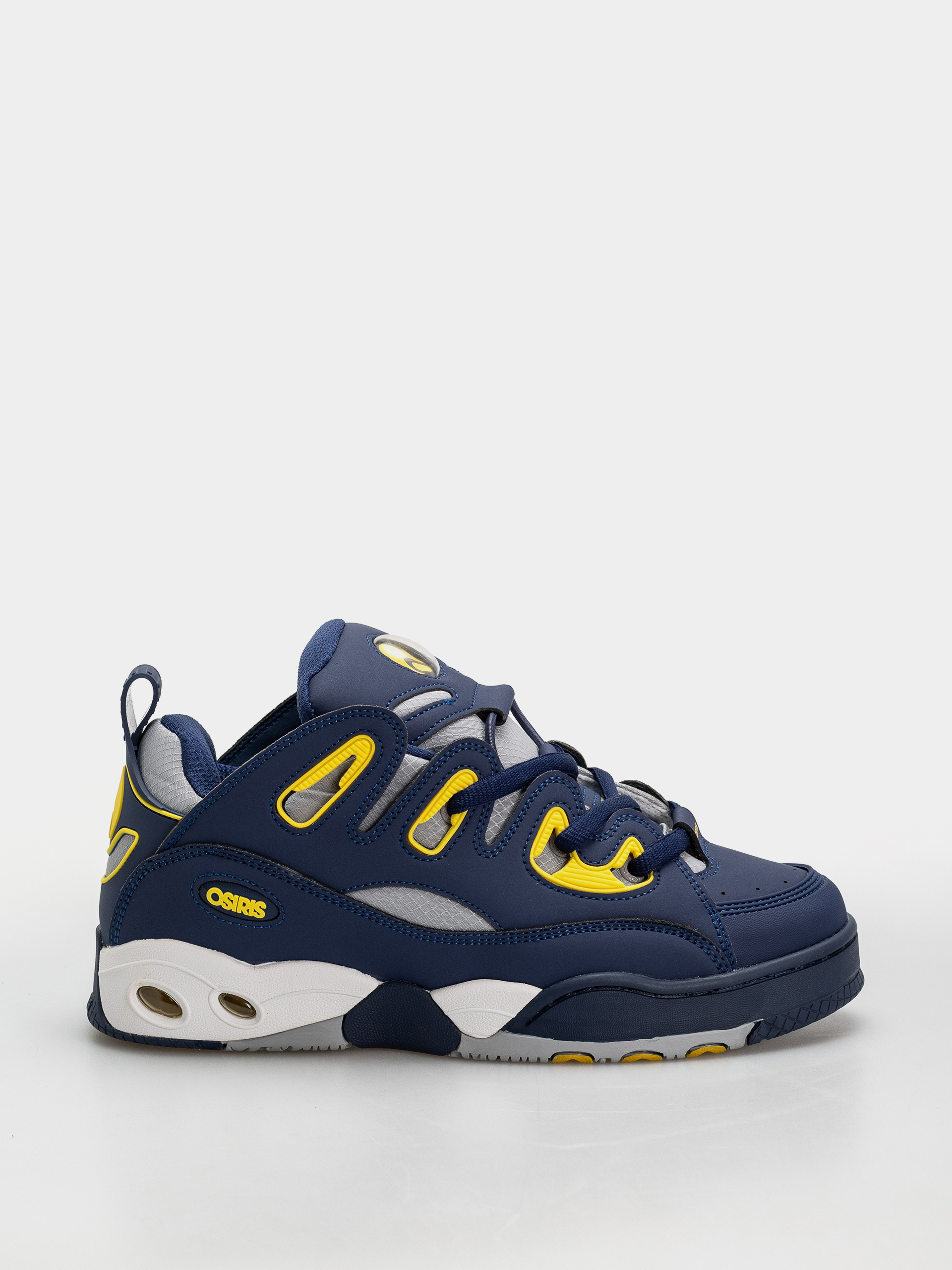 Pantofi Osiris D3 E (navy/grey/yellow)