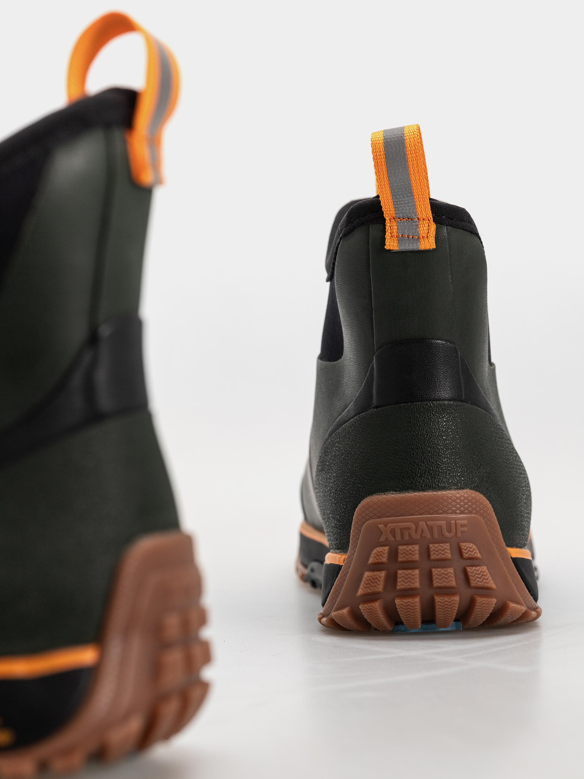 Pantofi Xtratuf Ankle Deck Boot Ice Rubber (olive)