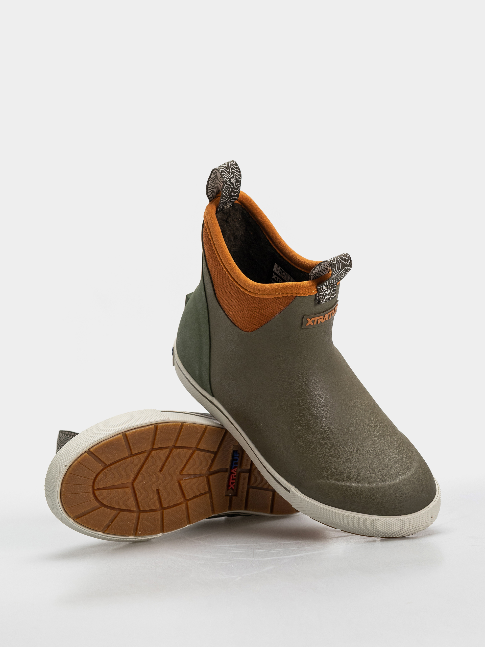 Pantofi Xtratuf Camp Collection Ankle Deck Boot (dark olive spice)