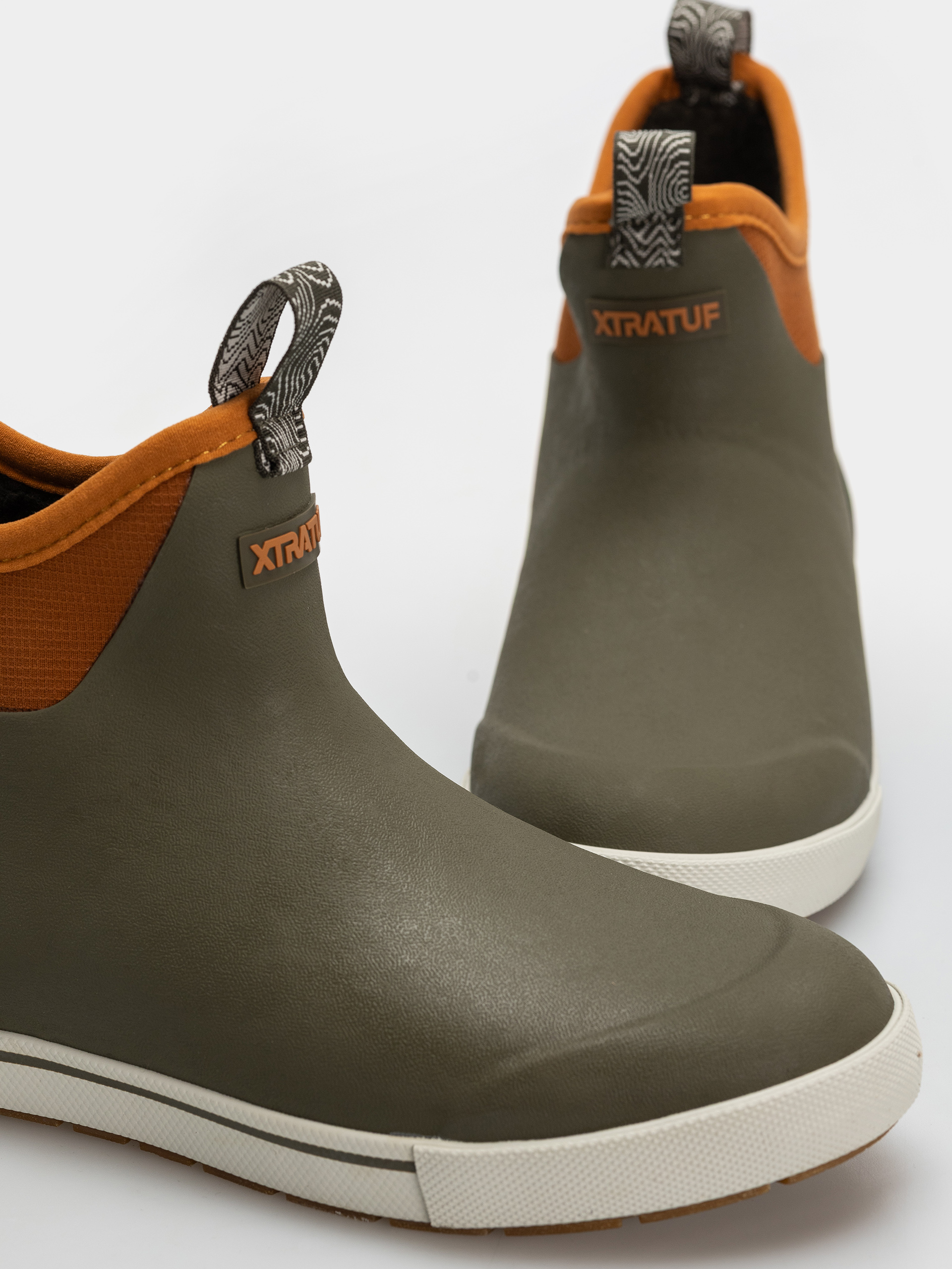 Pantofi Xtratuf Camp Collection Ankle Deck Boot (dark olive spice)