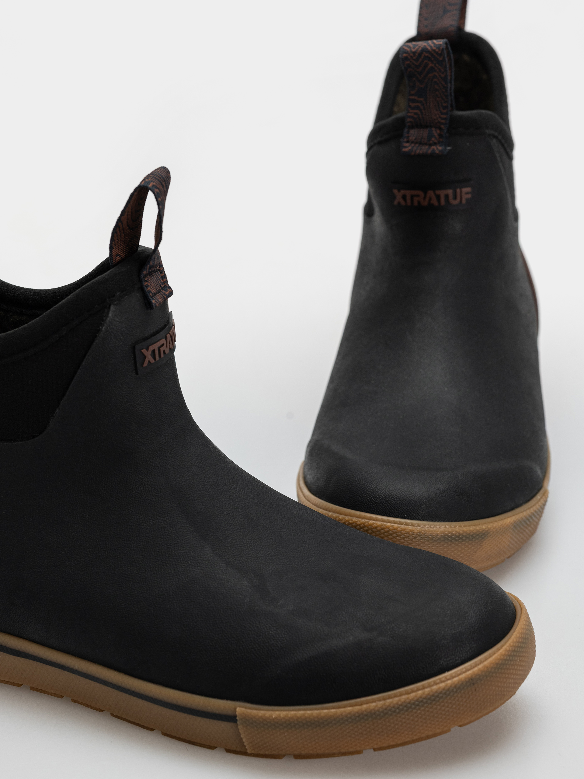 Pantofi Xtratuf Camp Collection Ankle Deck Boot (black)