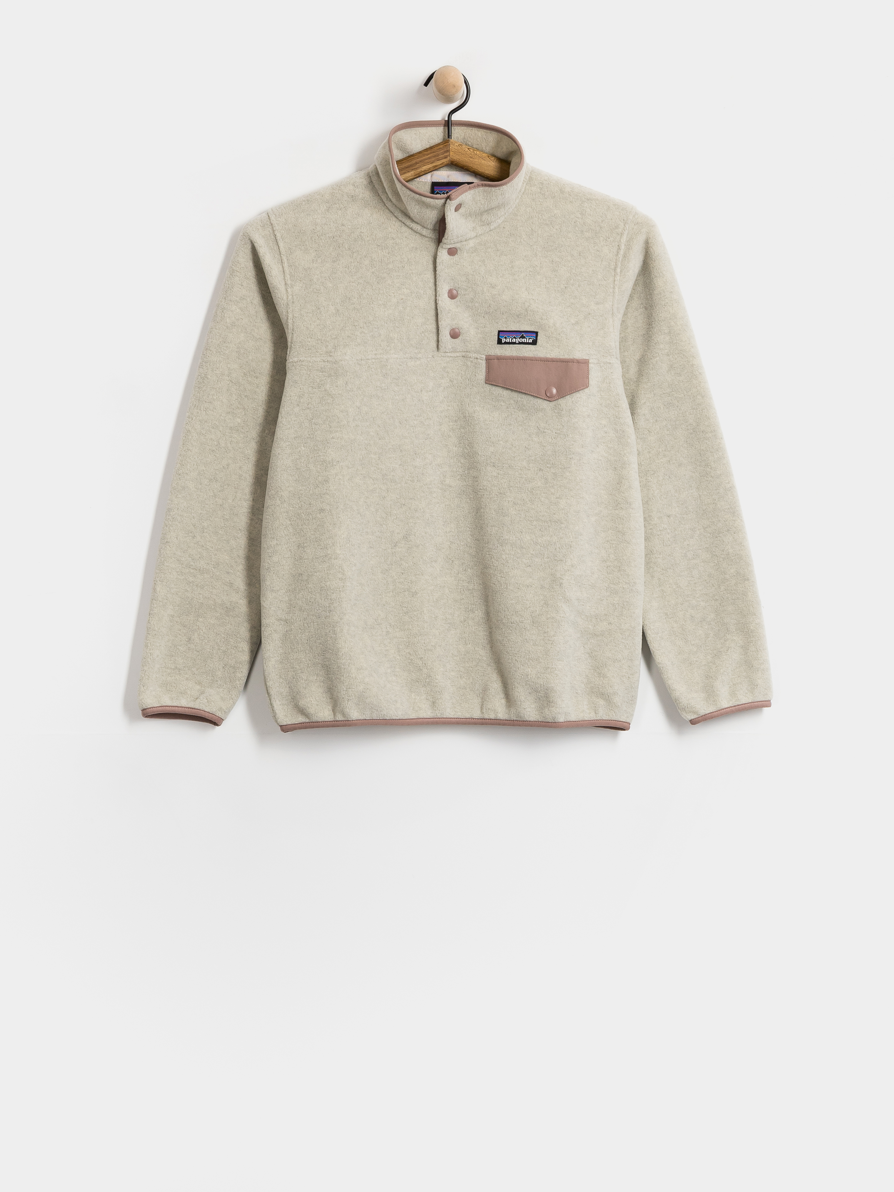 Hanorac din fleece Patagonia Lightweight Synch Snap T Wmn