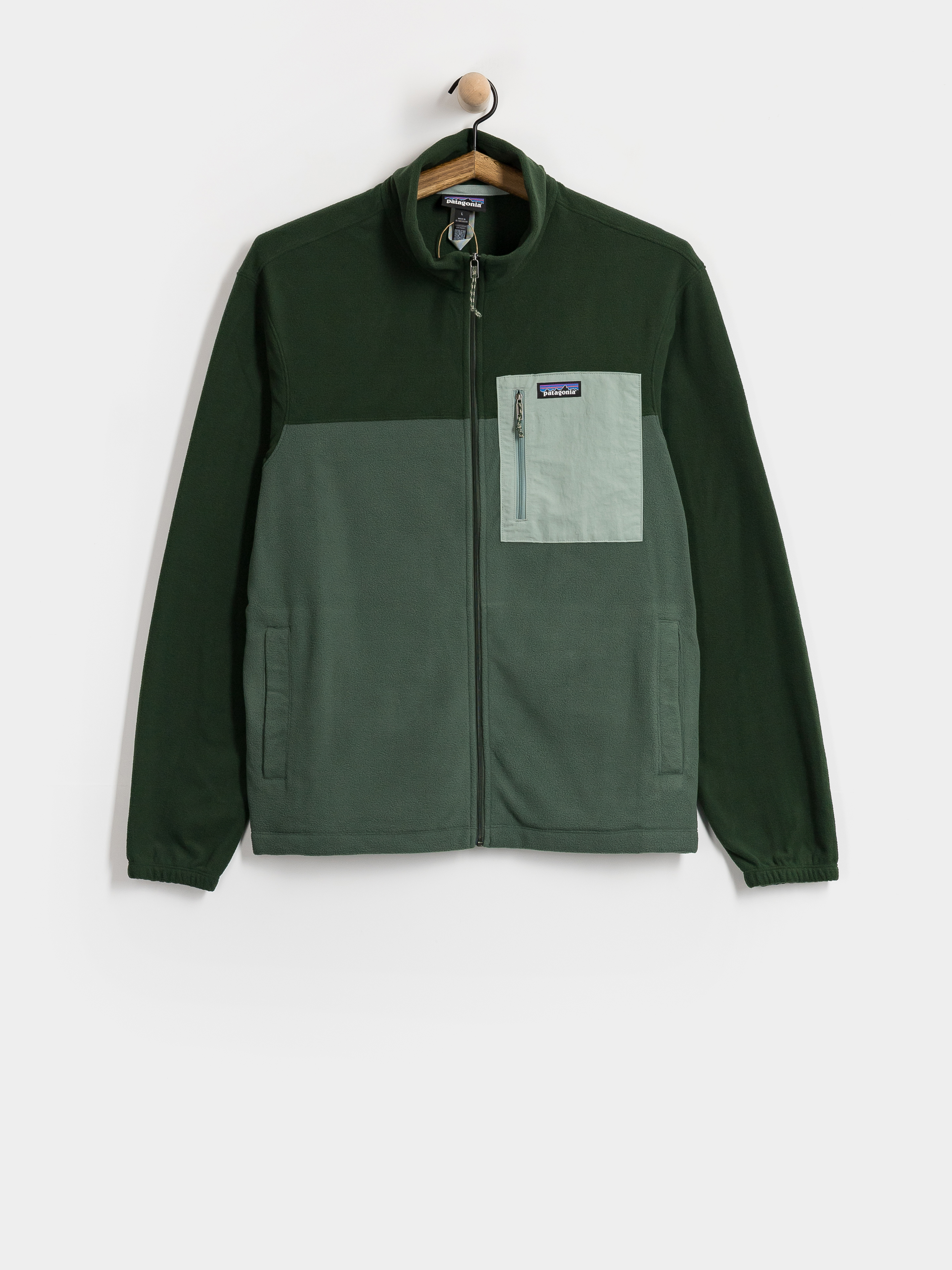 Geacă Patagonia Micro D Patch Pocket (canopy green)