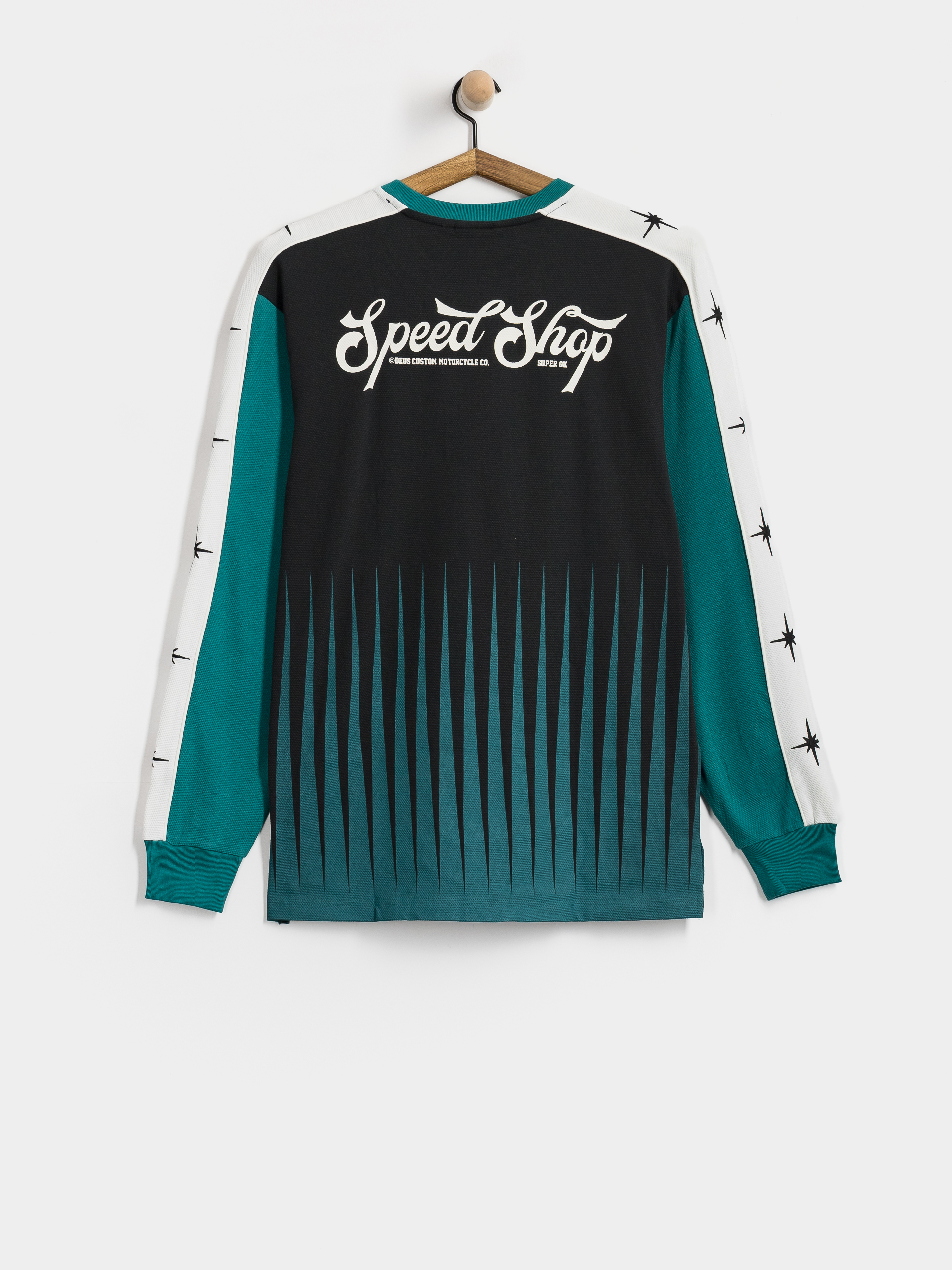 Longsleeve Deus Ex Machina Trife Life Moto Jersey (black)