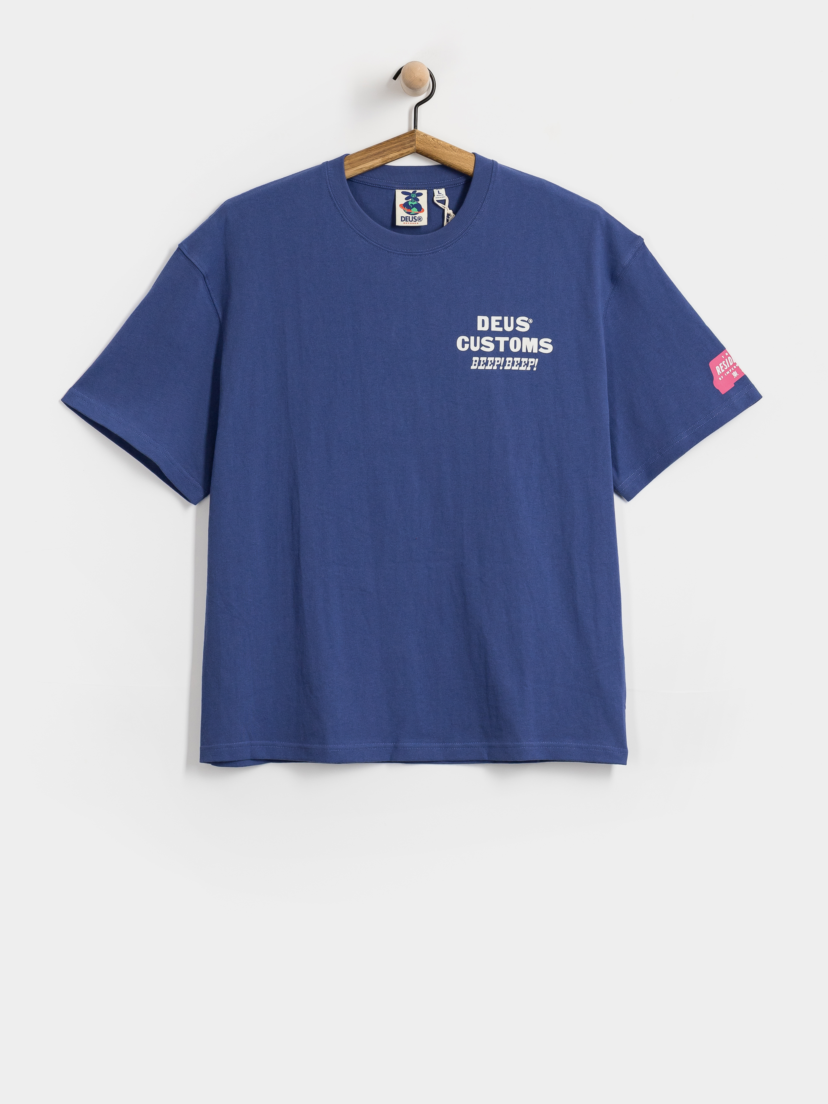 Tricou Deus Ex Machina Bloomers Os (limoges blue)
