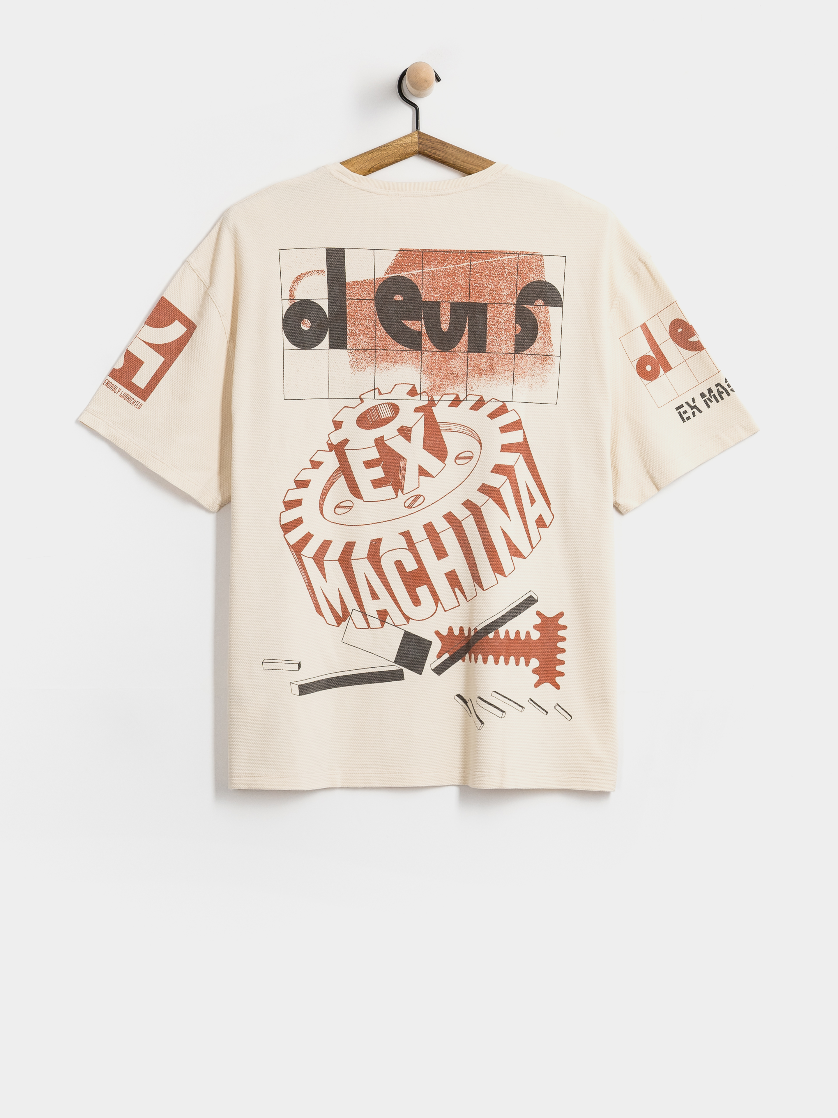 Tricou Deus Ex Machina Merz (dirty white)
