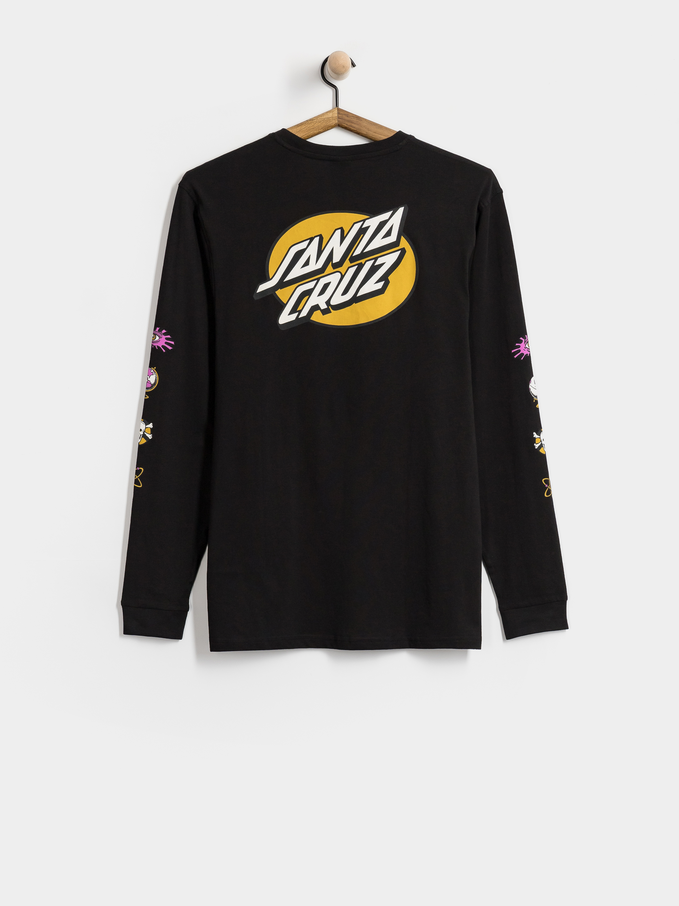 Longsleeve Santa Cruz Knibbs Cryptic (black)